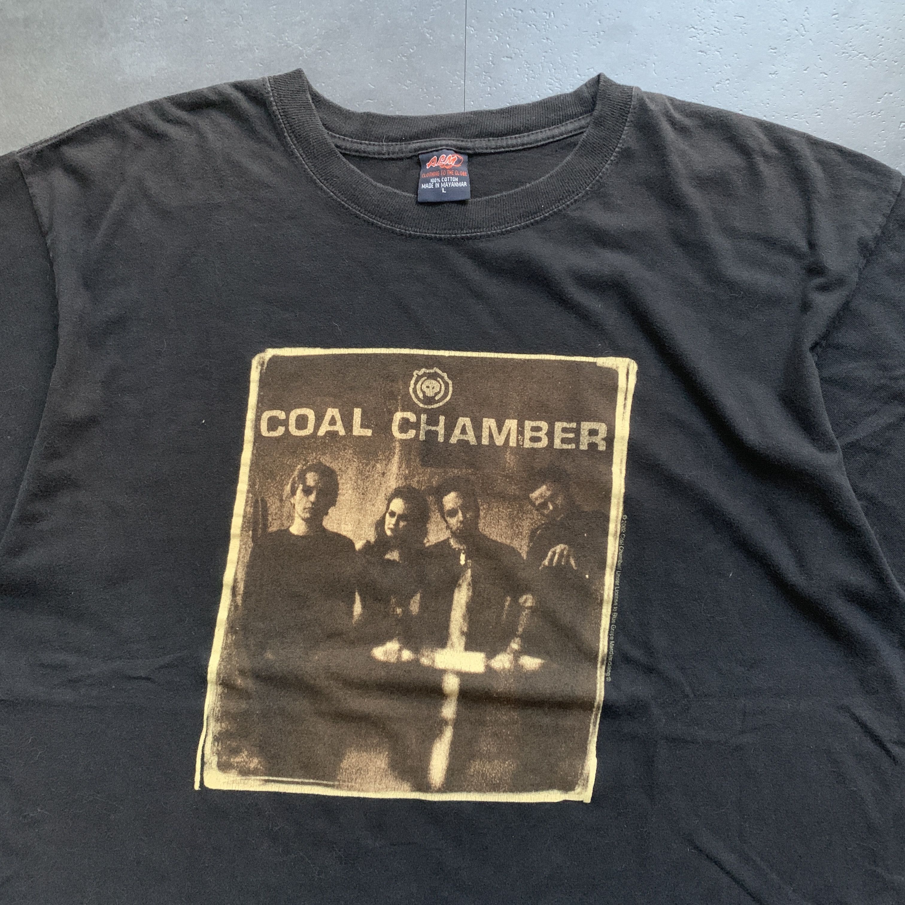 Vintage 2000s Vintage Coal Chamber Band Tee Shirt Size US L / EU 52-54 / 3 - 3 Thumbnail