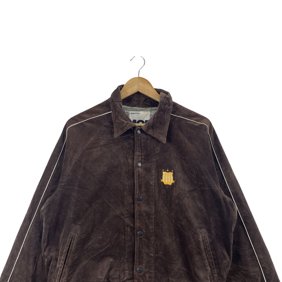 Vintage Vintage 1998 RARE MOBSTYLES Japanese Streetwear Velvet Size US M / EU 48-50 / 2 - 2 Thumbnail