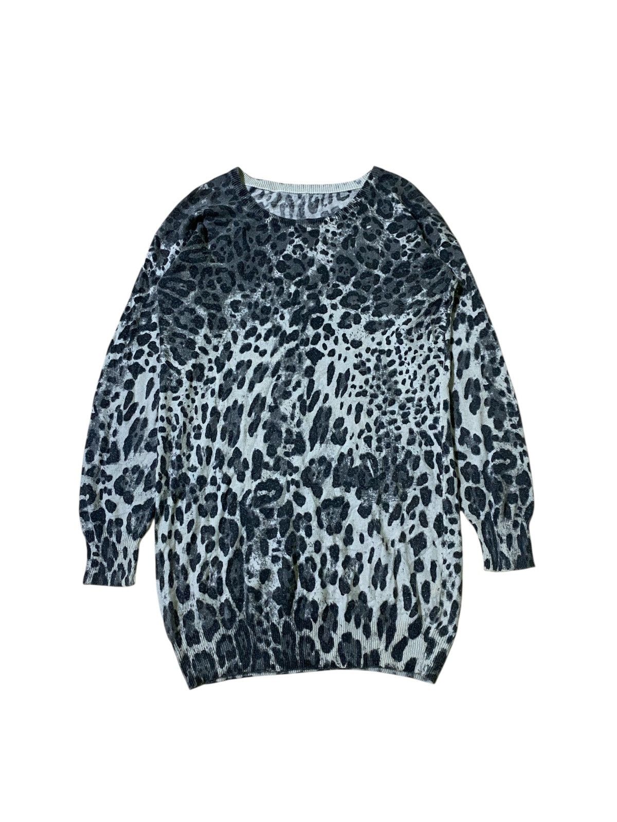 Le Grande Bleu (L.G.B.) KNITWEAR LEOPARD SKIN STYLE Size US L / EU 52-54 / 3 - 1 Thumbnail