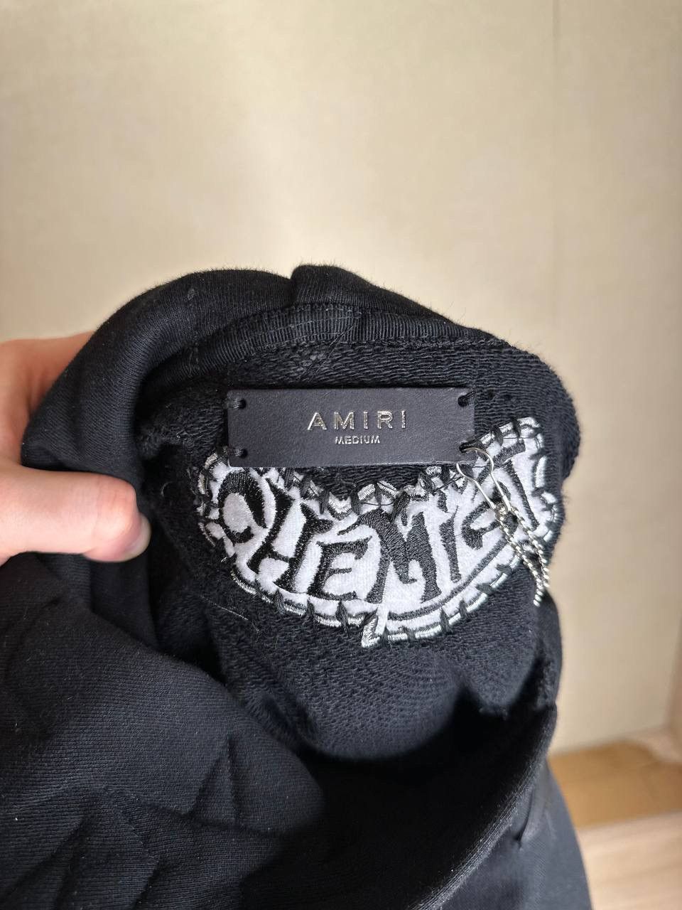 Amiri Amiri Chemist Star Hoodie Rarest version full black Size US M / EU 48-50 / 2 - 7 Thumbnail