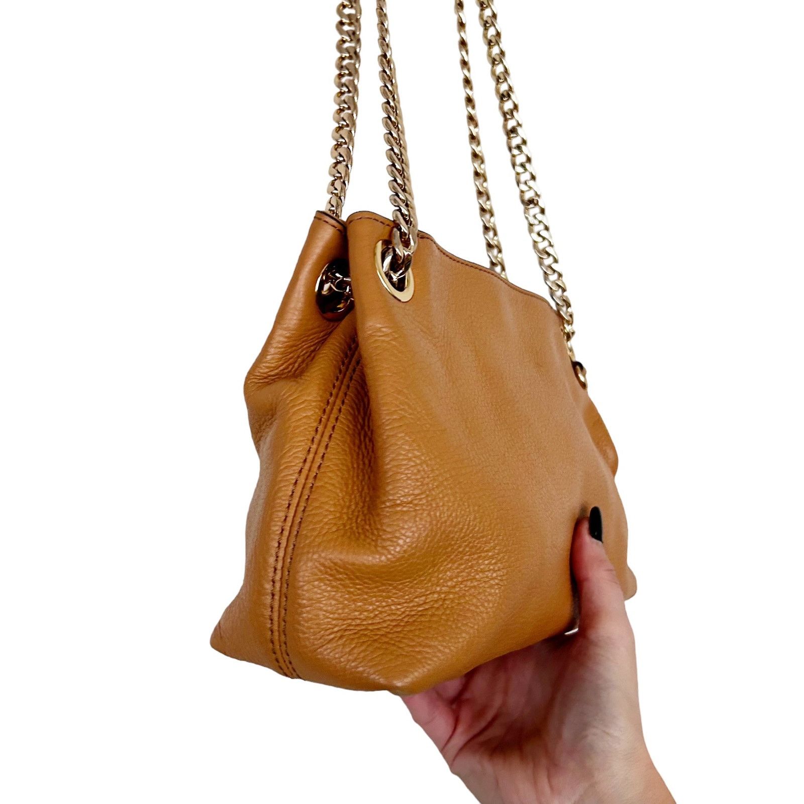 Michael Kors Michael Kors Tan Leather Crossbody Size ONE SIZE - 4 Thumbnail