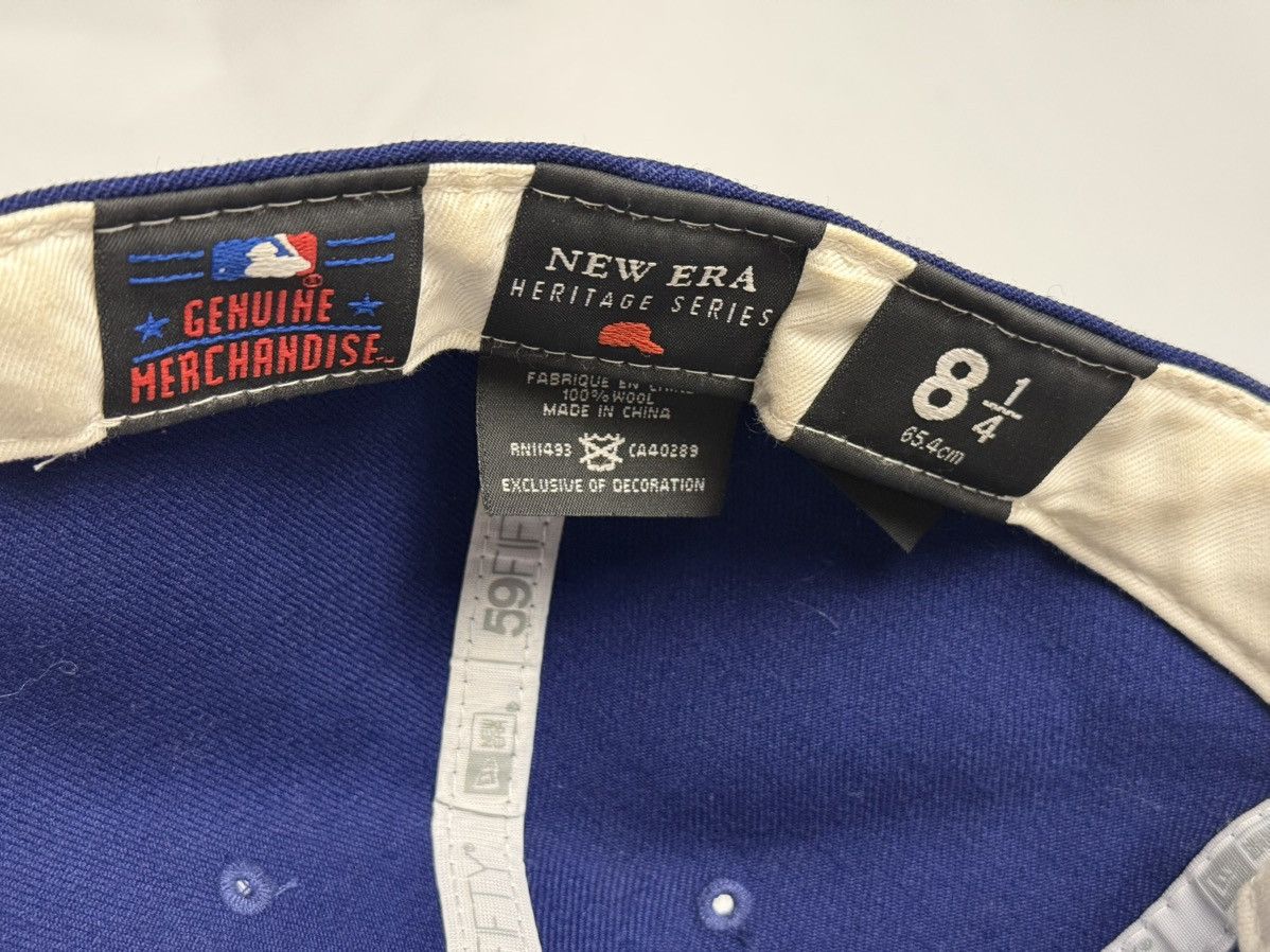 New Era Dodgers New Era 59Fifty Heritage Series Size 8 1/4 Size ONE SIZE - 7 Thumbnail
