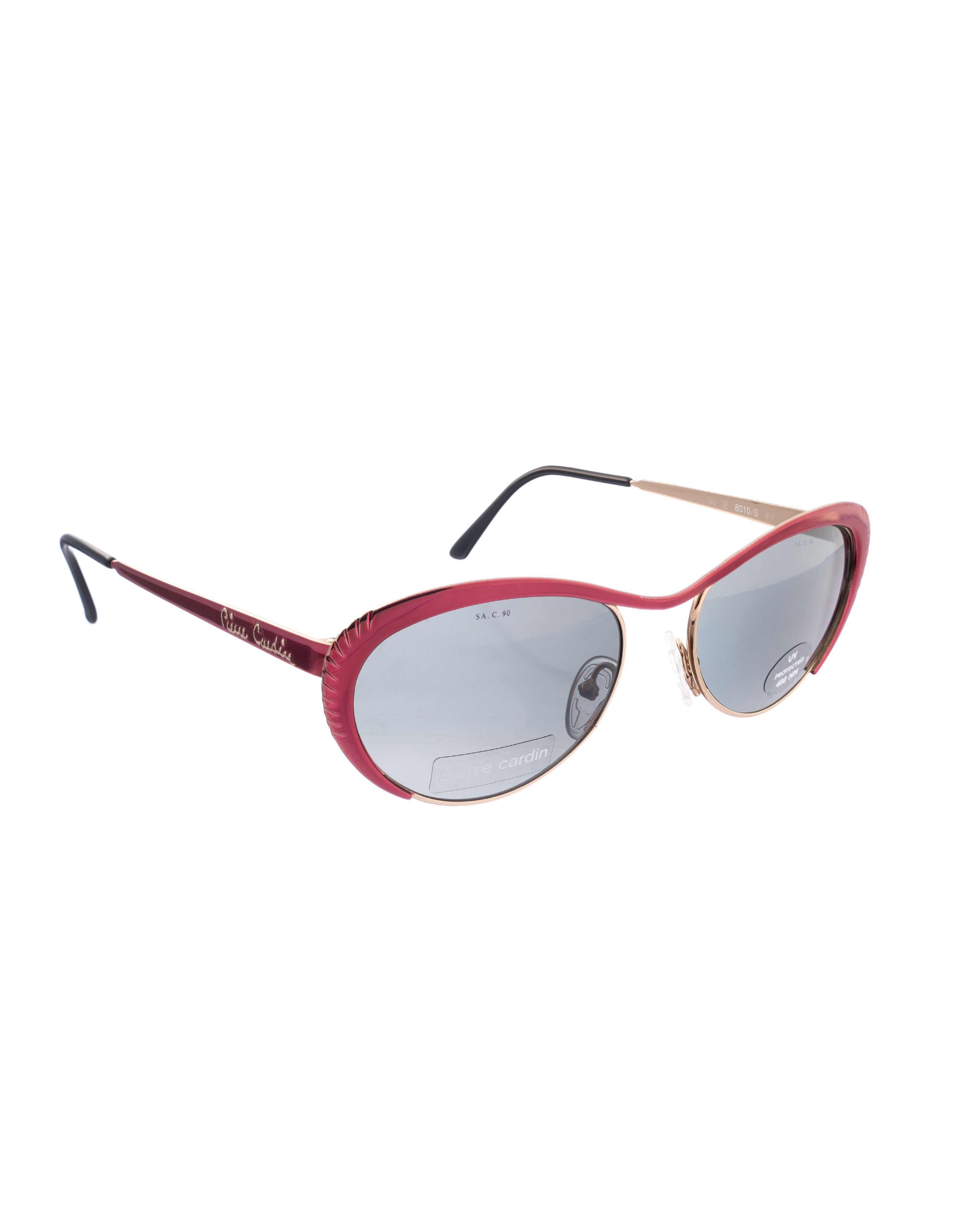 Pierre Cardin Pierre Cardin 00s Pink Cat Eye Sunglasses Size ONE SIZE - 2 Thumbnail