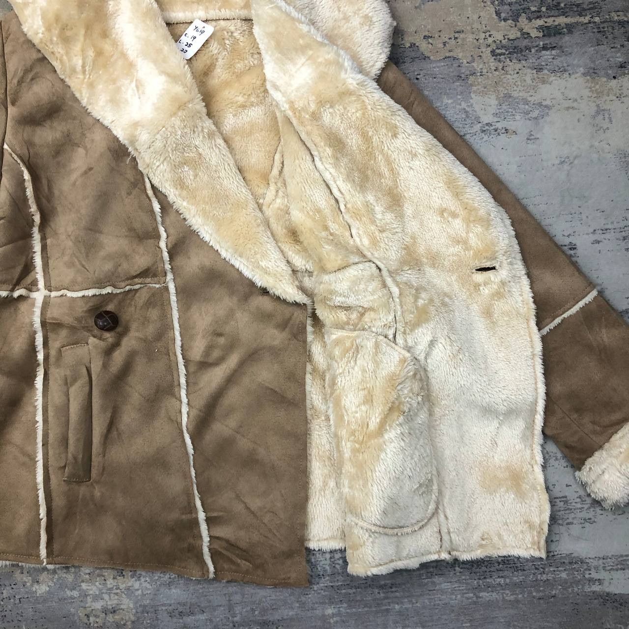 Japanese Brand Y619 JAPAN GRL SHERPA JACKETS Size M / US 6-8 / IT 42-44 - 7 Thumbnail