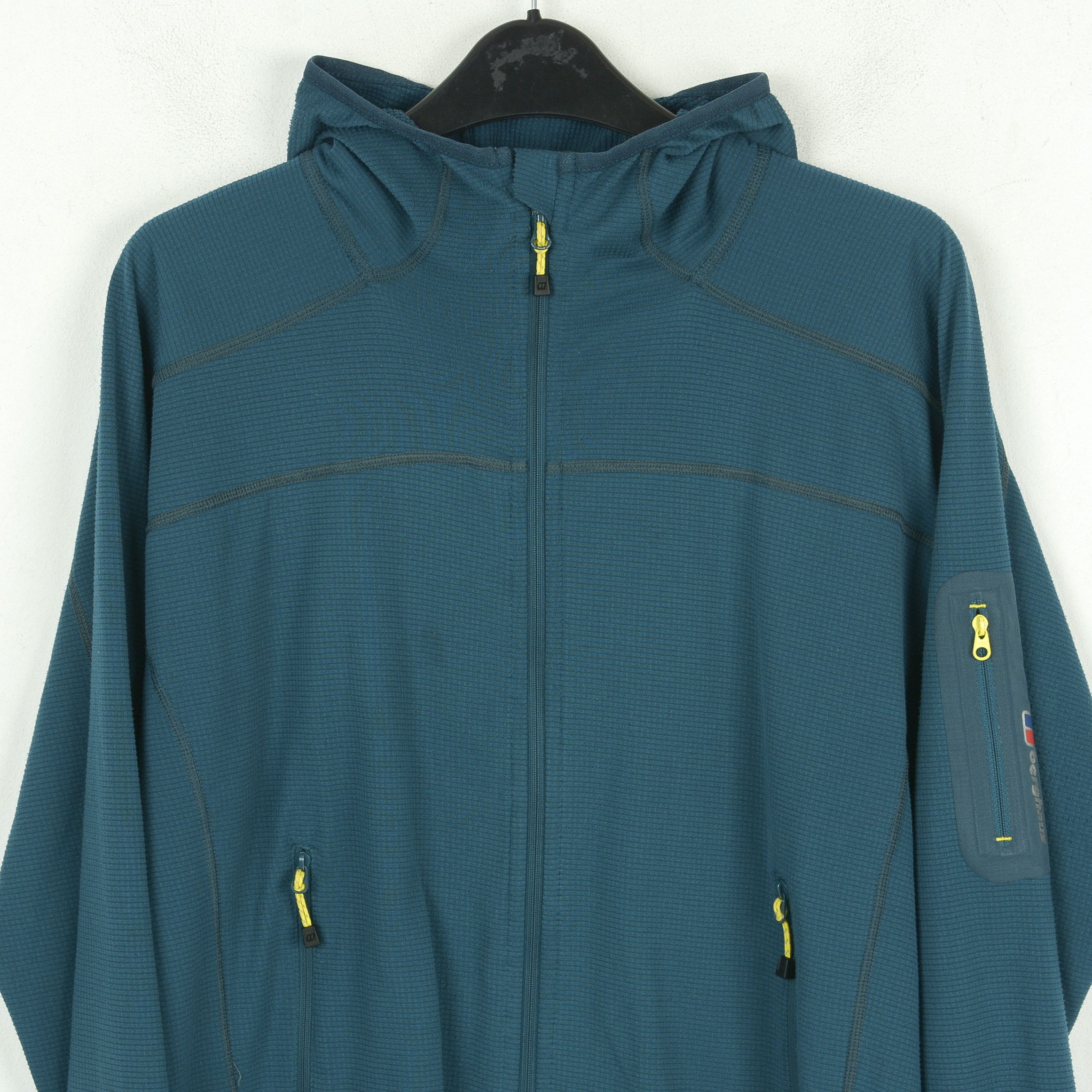 Berghaus Men Hoodie Sweatshirt Cardigan Jumper Jacket Breathable Top Size US L / EU 52-54 / 3 - 2 Thumbnail