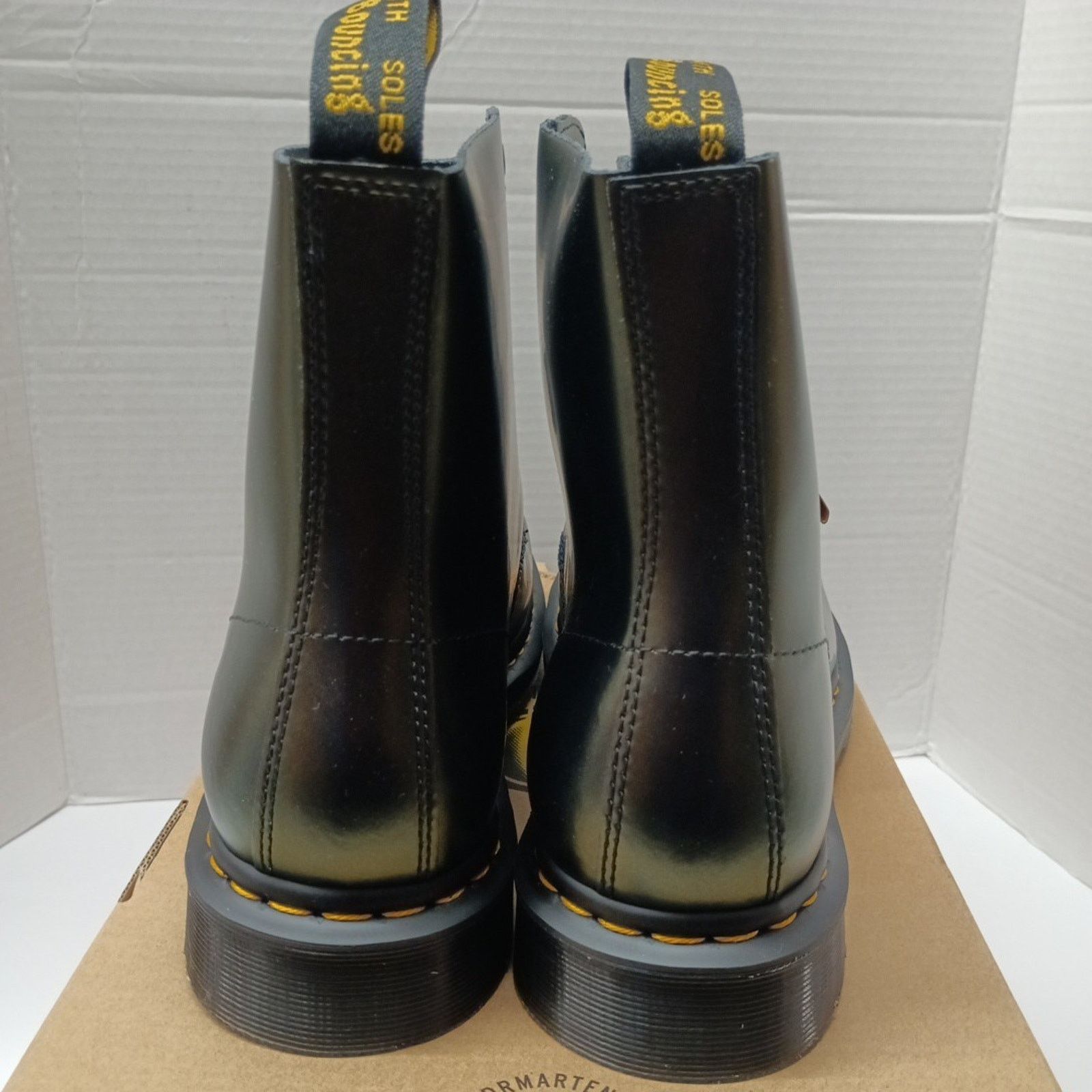 Dr. Martens Dr. Martens METALLIC Leather Boots Chroma Men’s Size 12 NWB Size US 12 / IT 42 - 4 Thumbnail