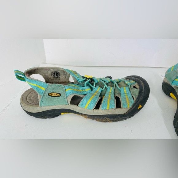 Keen Keen sandals women size 9 teal and yellow Size US 9 / IT 39 - 5 Thumbnail
