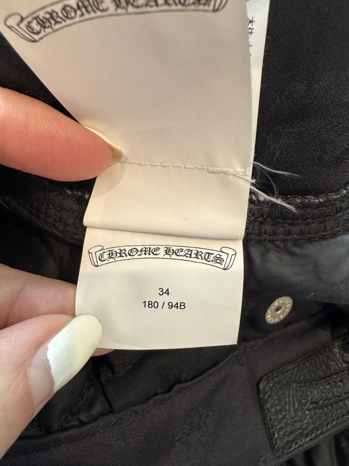 Chrome Hearts Chrome Hearts Matty Boy Double Knee Size US 34 / EU 50 - 22 Thumbnail