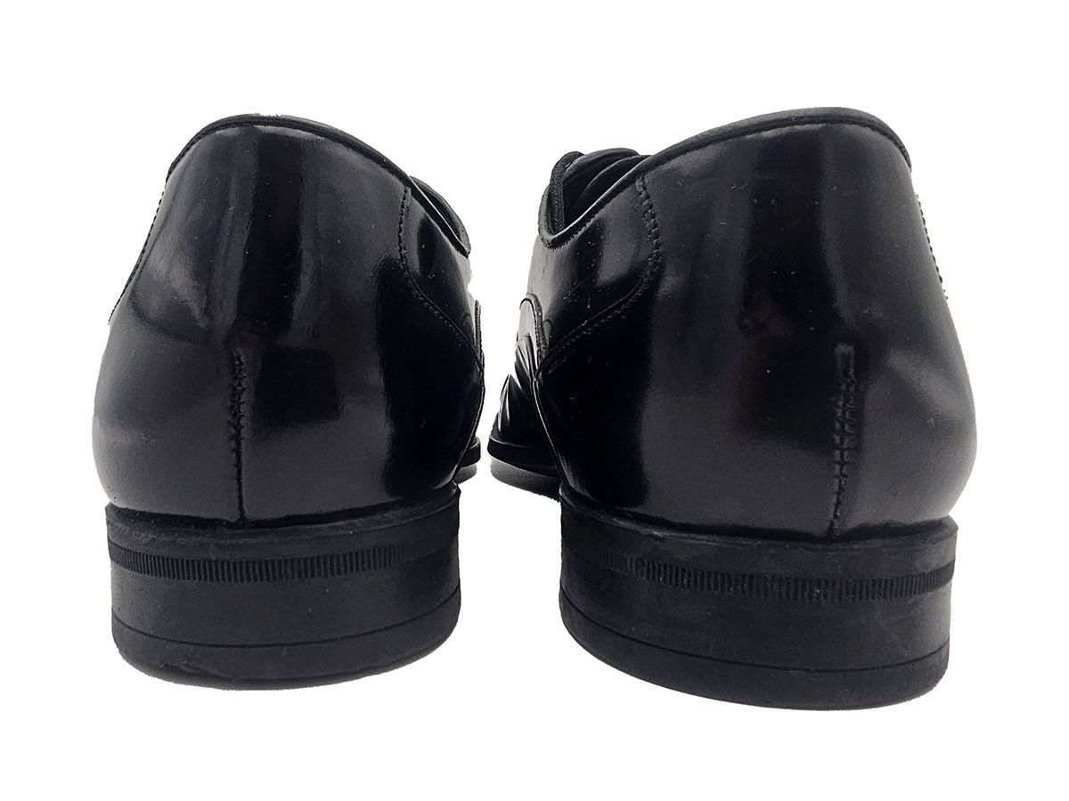 Dolce & Gabbana Dolce & Gabbana Black Leather Derby Mens Shoes US 10 EU 43 Size US 10 / EU 43 - 8 Thumbnail