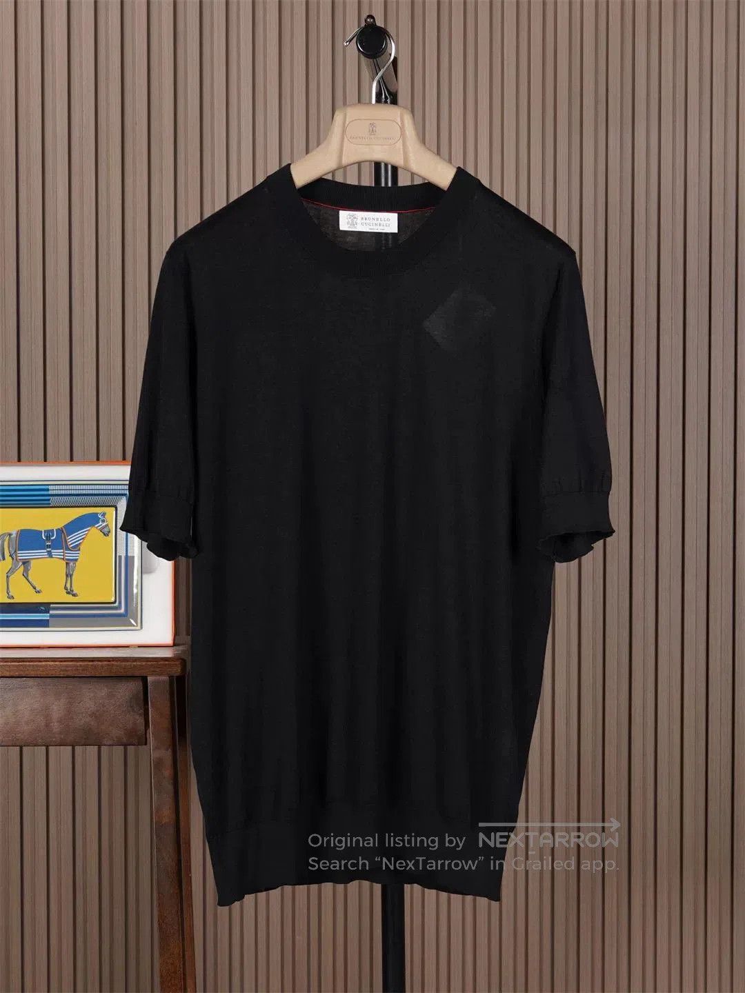 Brunello Cucinelli Brunello Cucinelli Men's Silk Knit T. Size US M / EU 48-50 / 2 - 1 Thumbnail