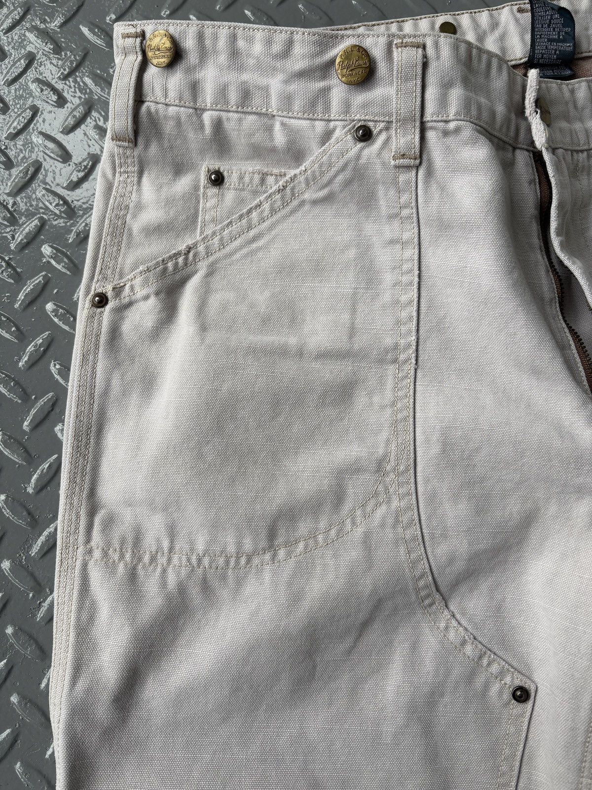 Polo Ralph Lauren Vintage 1990s Polo Double Knee Carpenter Pants Size US 36 / EU 52 - 8 Thumbnail