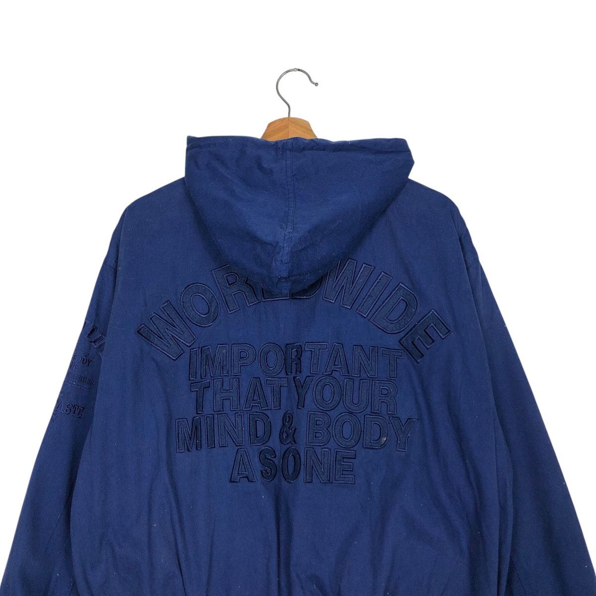 Japanese Brand × Vintage 📌Vintage Bombet Jacket Reversible Worldwide Issey Miyake Size US M / EU 48-50 / 2 - 10 Thumbnail