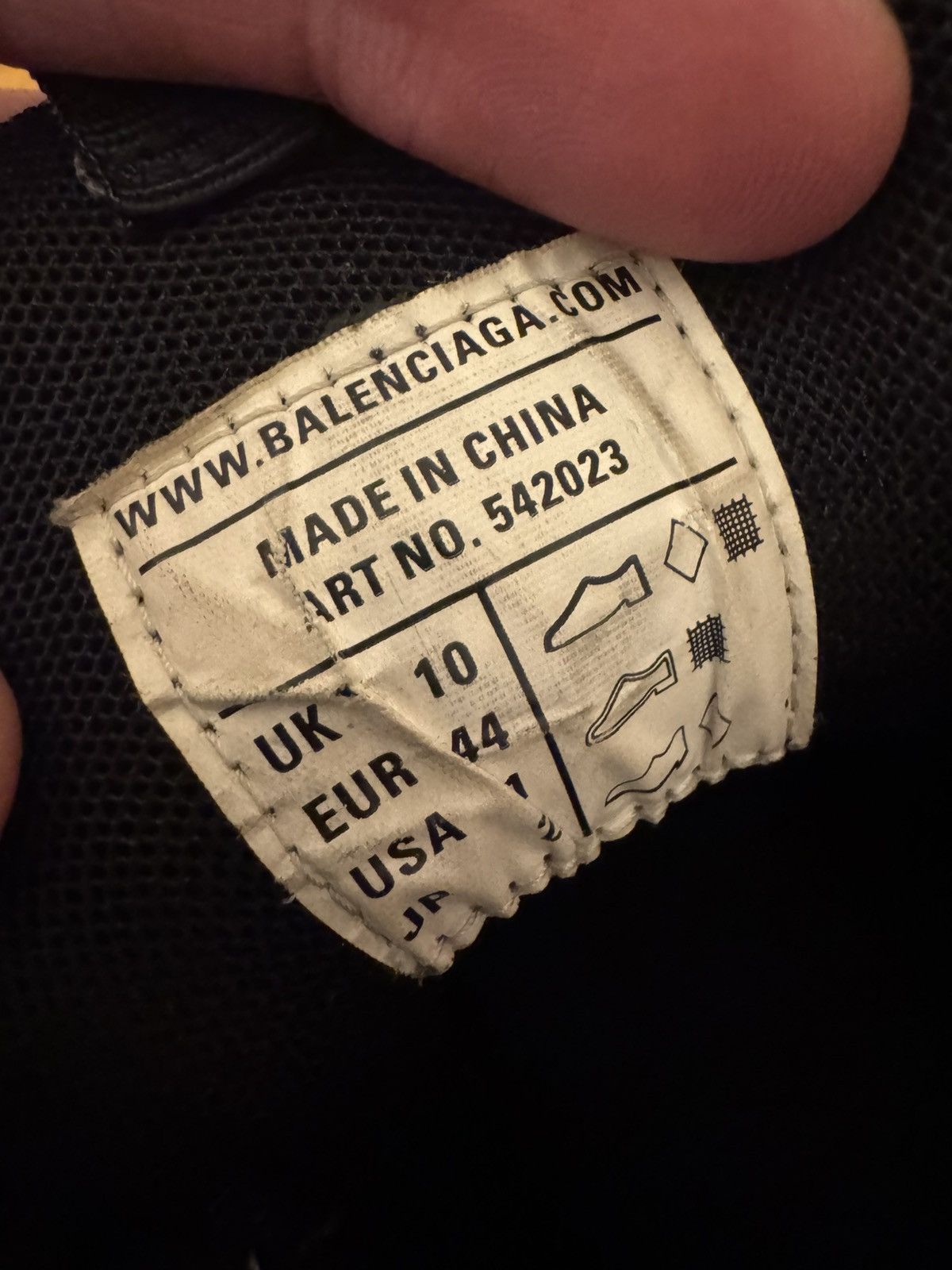 Balenciaga Balenciaga Track Triple Black Size US 11 / EU 44 - 16 Thumbnail