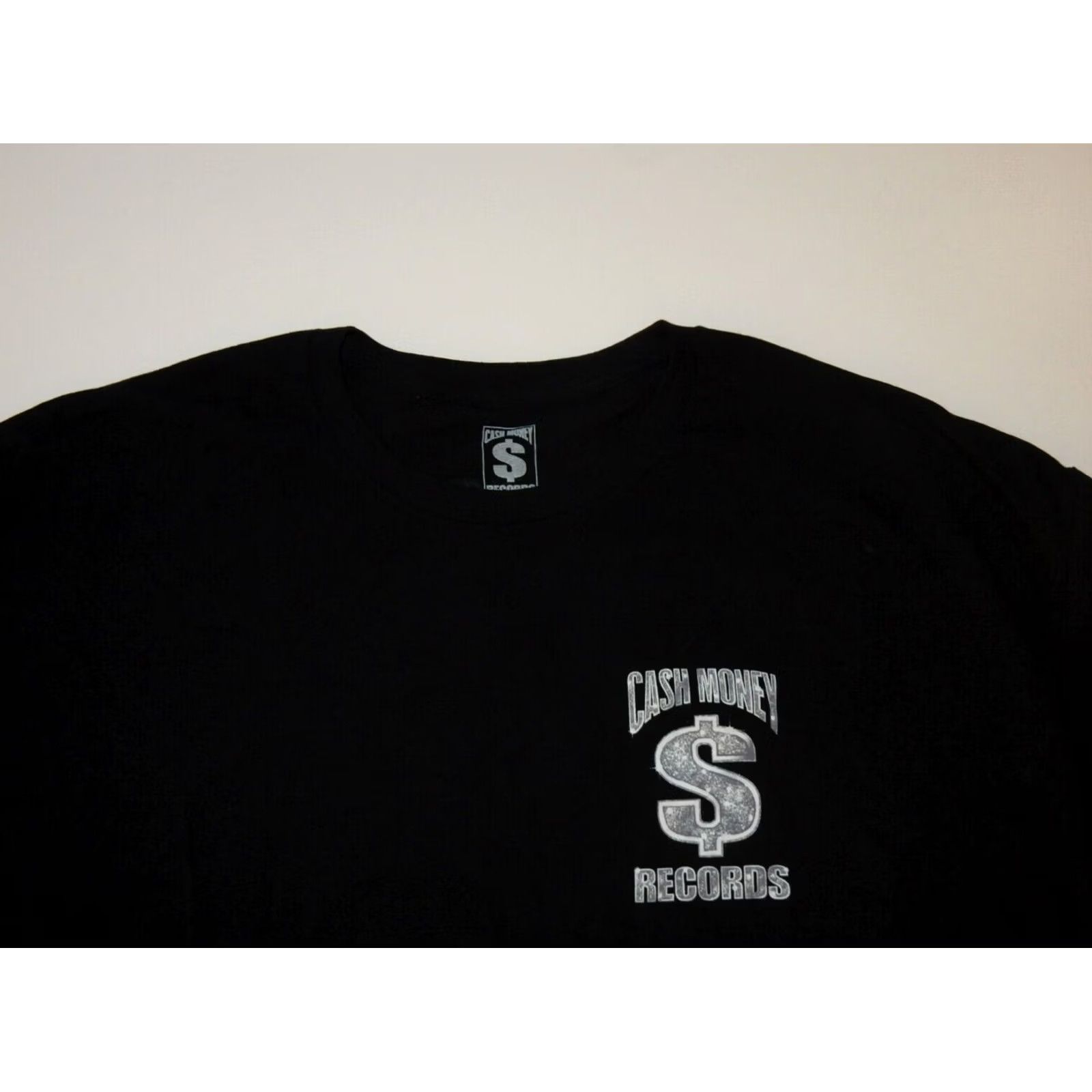 Vintage Cash Money Records Men's T-Shirt 3XL Black Short Sleeve Graphic Print Shirt Mens Size US XXL / EU 58 / 5 - 3 Thumbnail