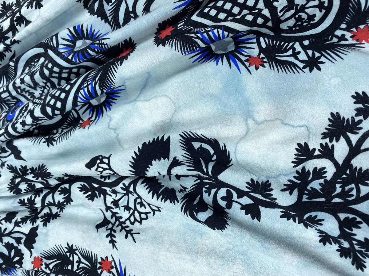 MSGM MSGM ladies overprinted viscose skirt size 40 / L Size 27" / US 4 / IT 40 - 10 Thumbnail