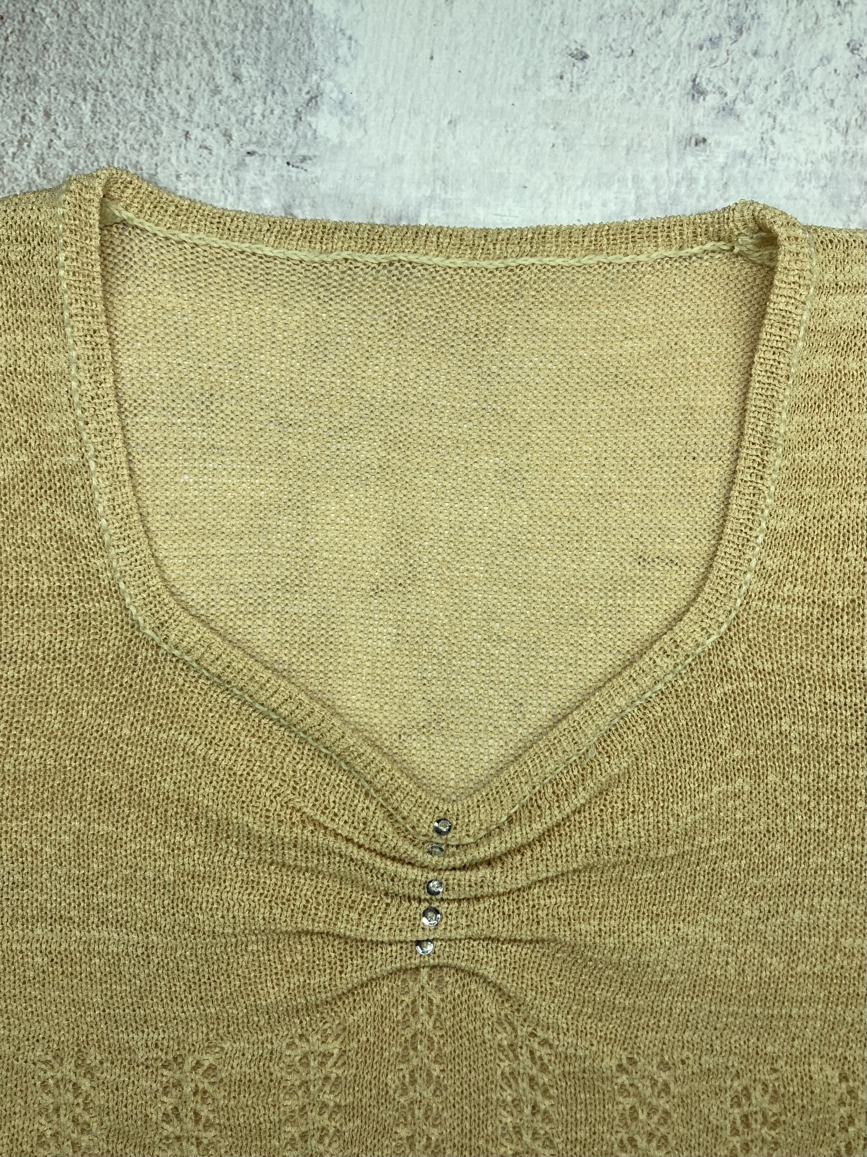 Vintage Vintage Knitted Blouse Women’s Size S Size S / US 4 / IT 40 - 4 Thumbnail