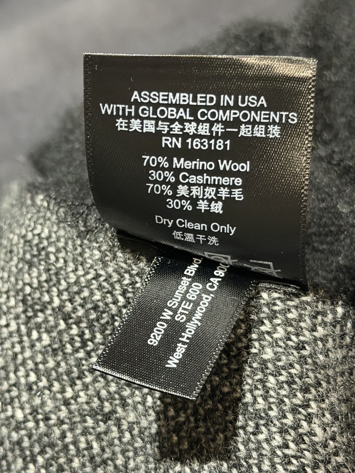 Rhude Authentic Rhude SS22 Knit Logo Shorts - Black/Creme - Size M Size US 32 / EU 48 - 7 Thumbnail
