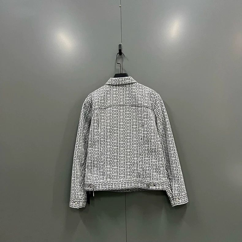 Givenchy Givenchy Jacquard effect logo denim jacket Size US M / EU 48-50 / 2 - 2 Thumbnail