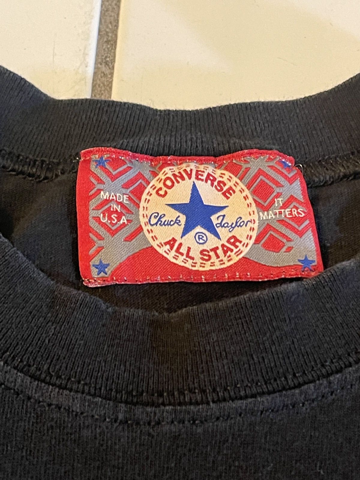 Vintage Vintage 90’s Converse Chuck Taylor High Tee Medium Large USA Size US M / EU 48-50 / 2 - 5 Thumbnail