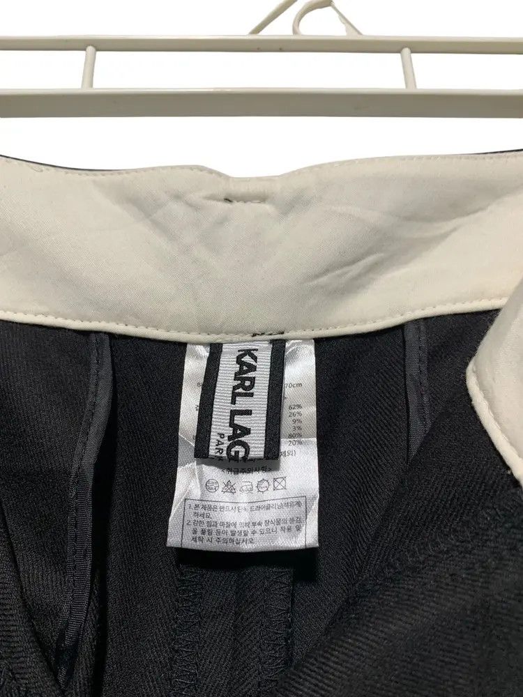 Karl Lagerfeld BRAND NEW wide leg pleated tailored pants Size US 28 / EU 44 - 10 Thumbnail