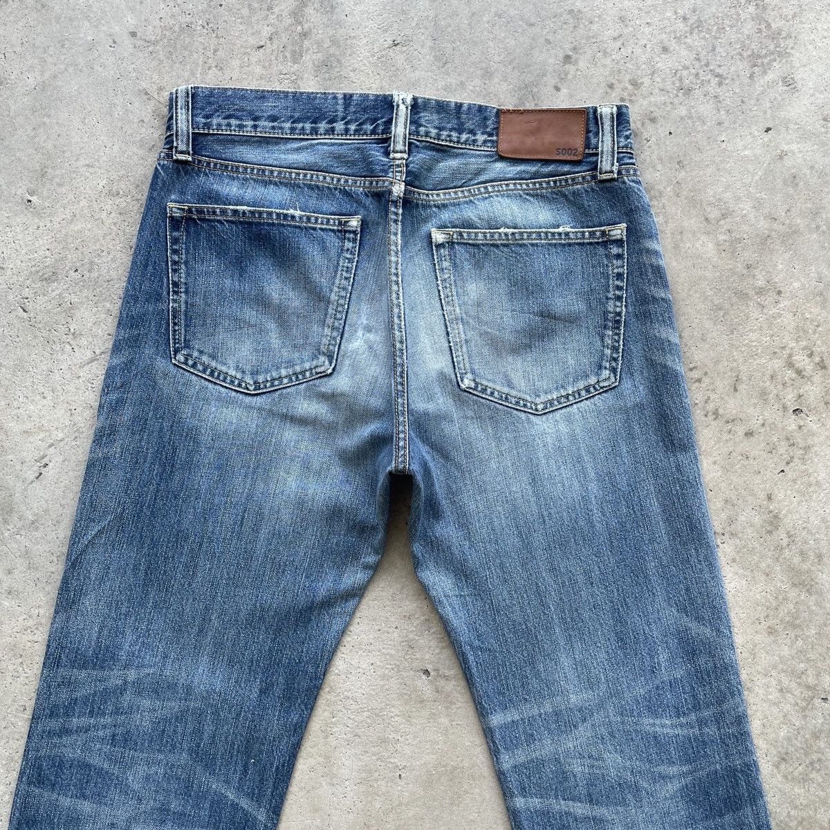 Japanese Brand W32💥 Vintage Distressed Japanese Jeans Faded Denim Pants Size US 32 / EU 48 - 10 Thumbnail