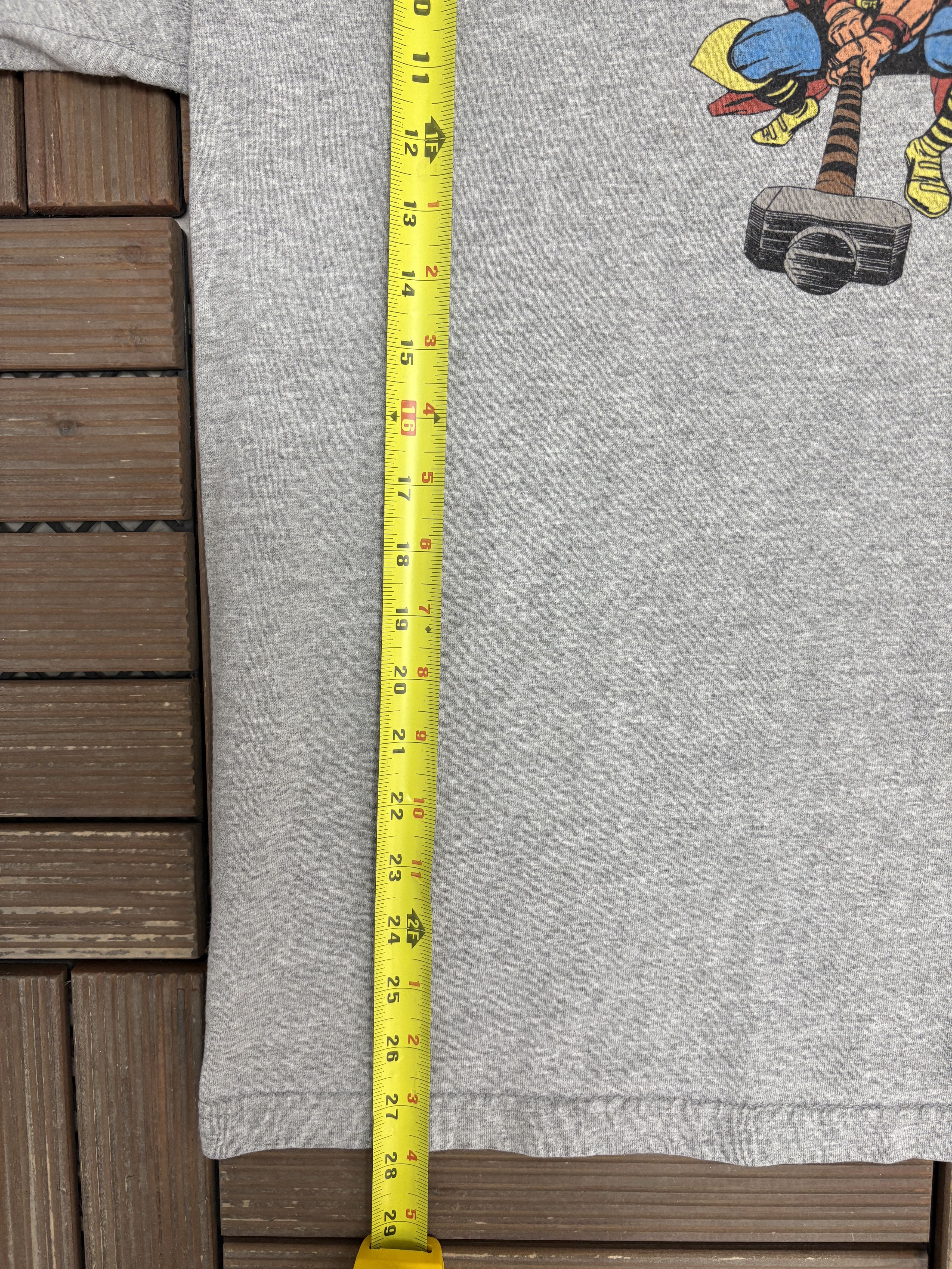 Vintage The Mighty Thor Vintage Grey T-Shirt Tee Size US L / EU 52-54 / 3 - 7 Thumbnail