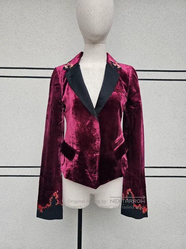 Haider Ackermann Haider Ackermann Velvet Coat Size XS / US 0-2 / IT 36-38 - 1 Thumbnail