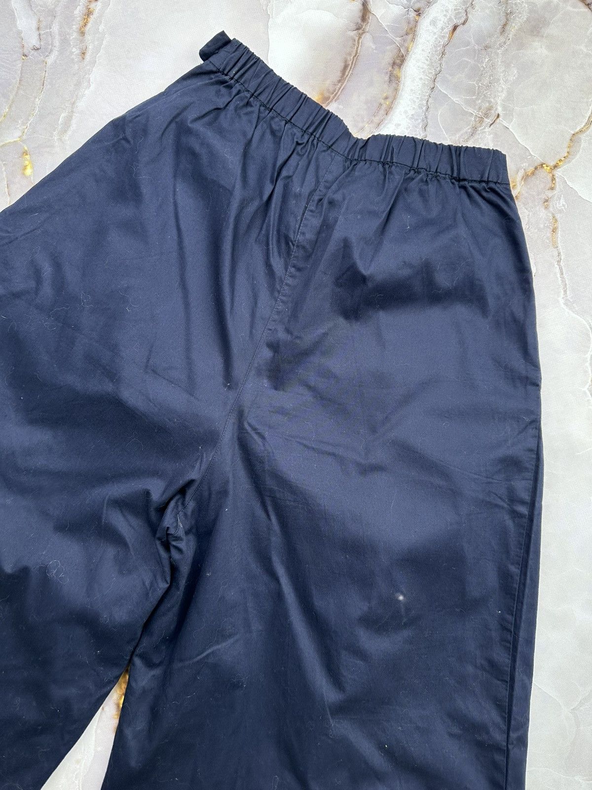 Japanese Brand Vintage Wide Cropped Pants Size 25" / US 0 / IT 36 - 6 Thumbnail