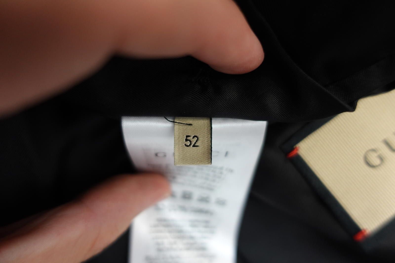 Gucci Gucci GG Leather Bomber Jacket in Black Size US L / EU 52-54 / 3 - 10 Thumbnail