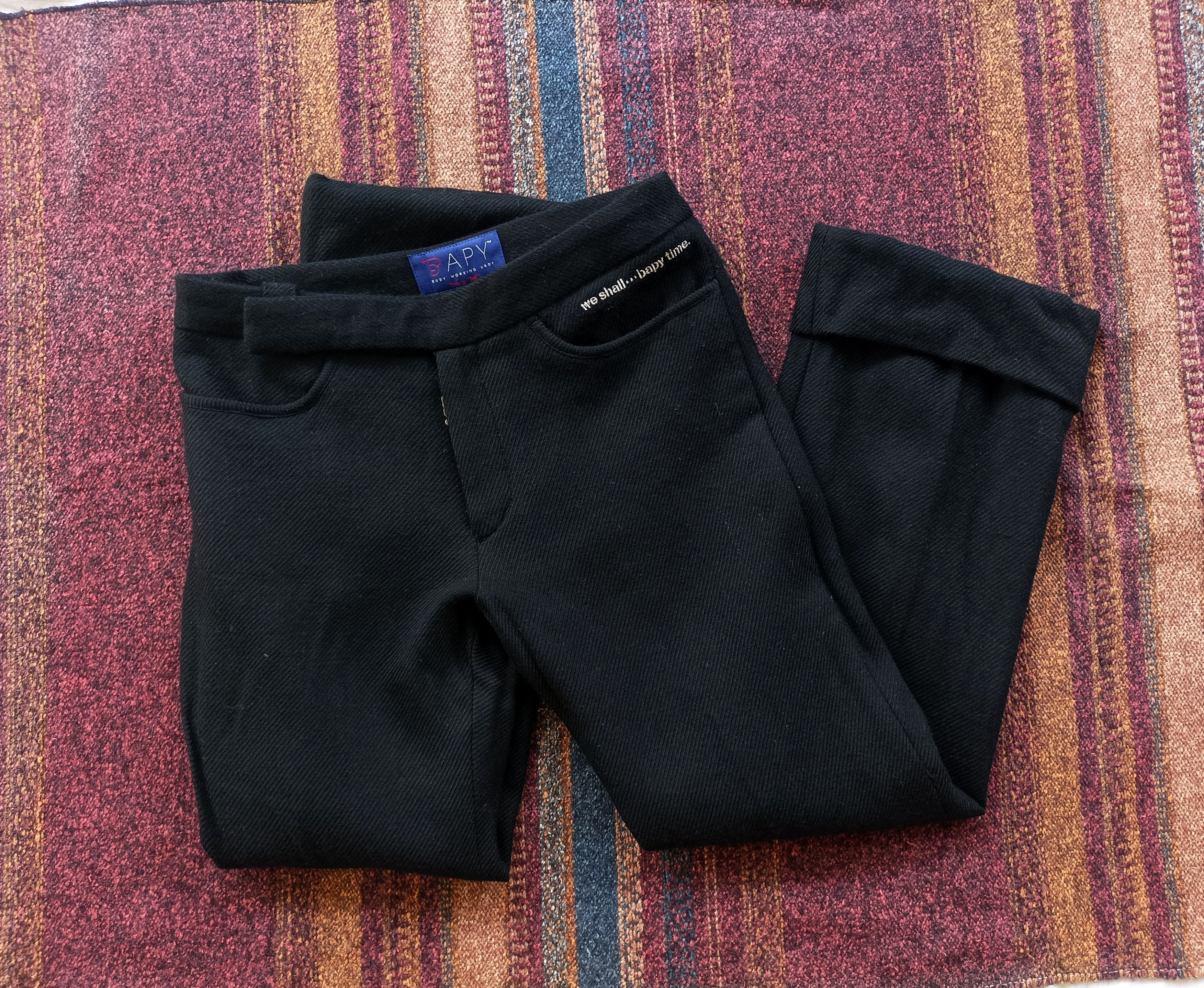 Bape (P209) BAPY by A Bating Ape Wool Pants Size 28" / US 6 / IT 42 - 2 Thumbnail
