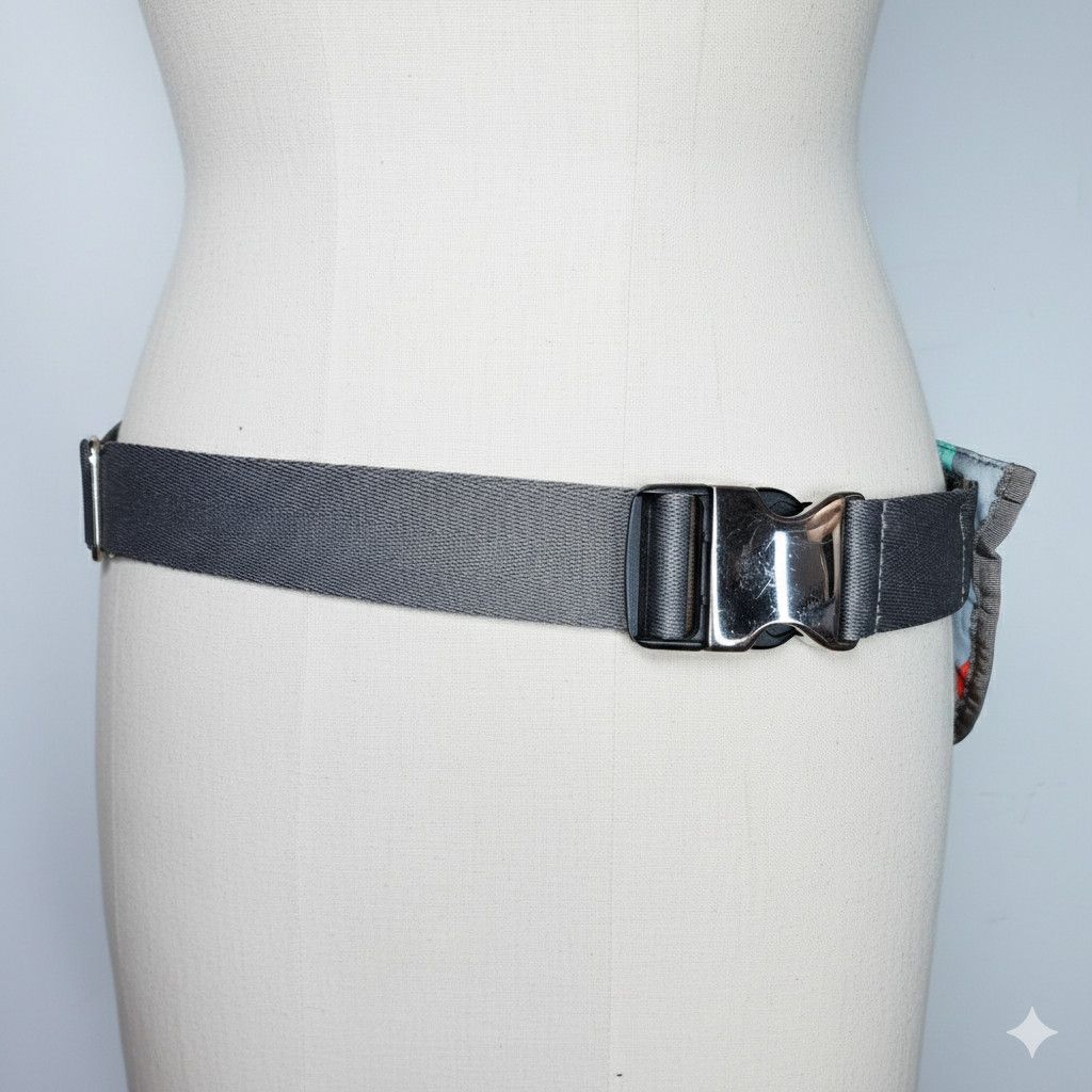 LeSportsac LeSportsac 32-42" Belt Bag Fanny Pack Crossbody Grey Apple Size ONE SIZE - 6 Thumbnail
