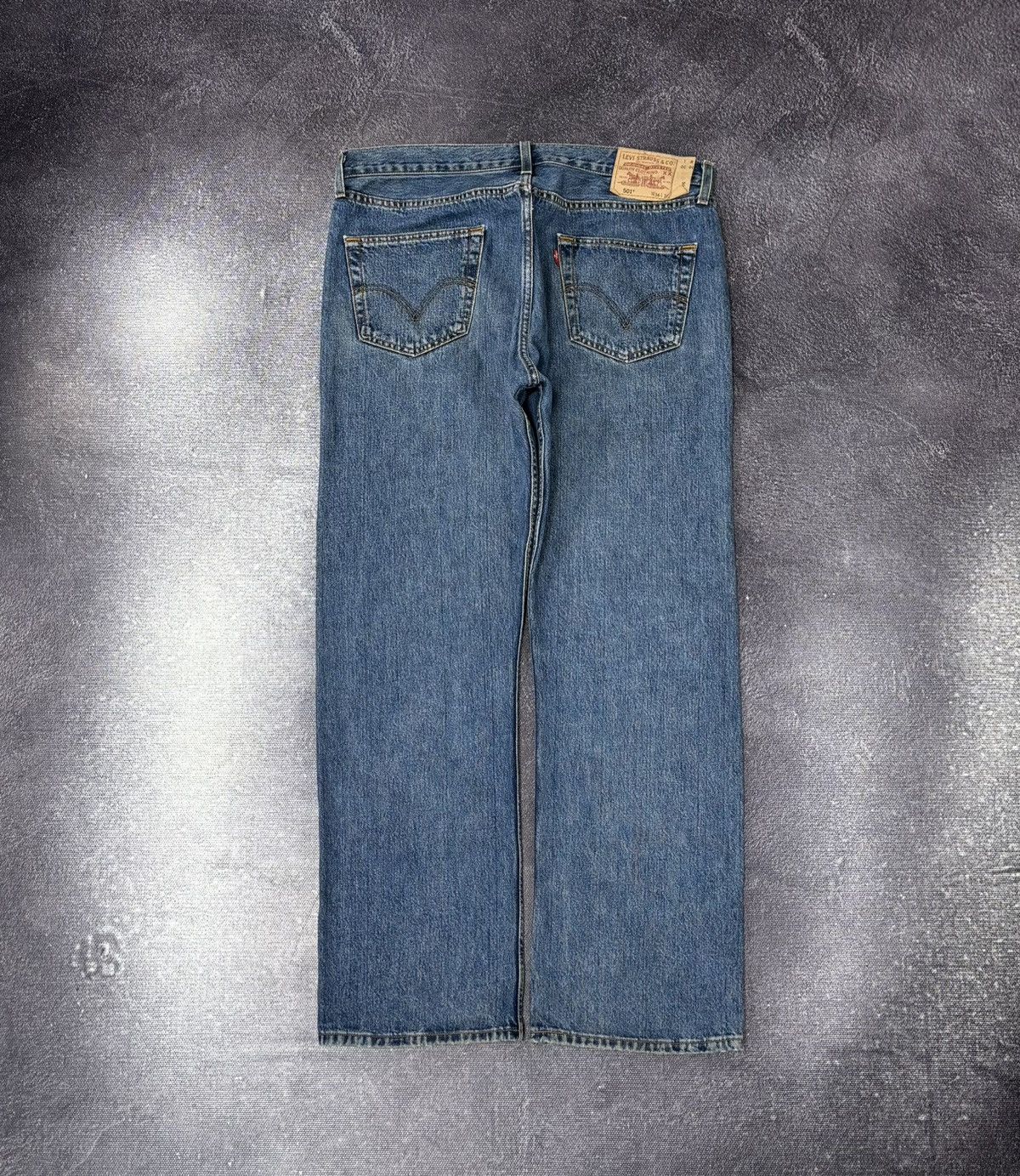 Levi's Vintage Levi’s 501 Akira 1/1 Handmade Custom Denim Jeans Size US 36 / EU 52 - 2 Thumbnail