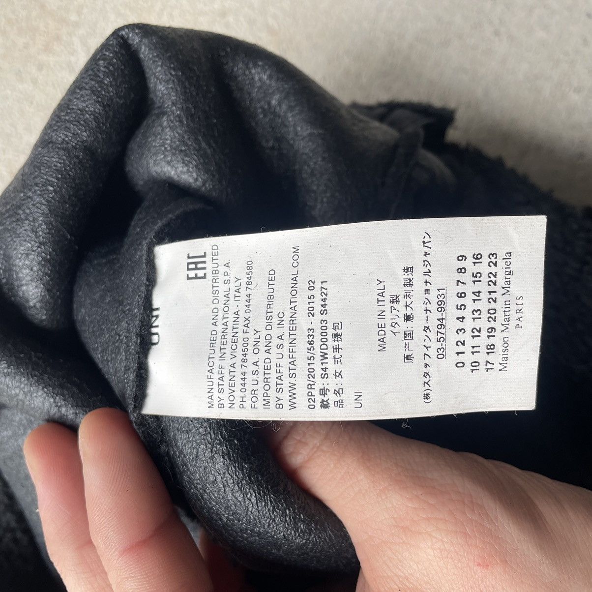 Japanese Brand × Maison Margiela Maison Margiela MM6 Japanese Faux Fur Bag Size ONE SIZE - 4 Thumbnail