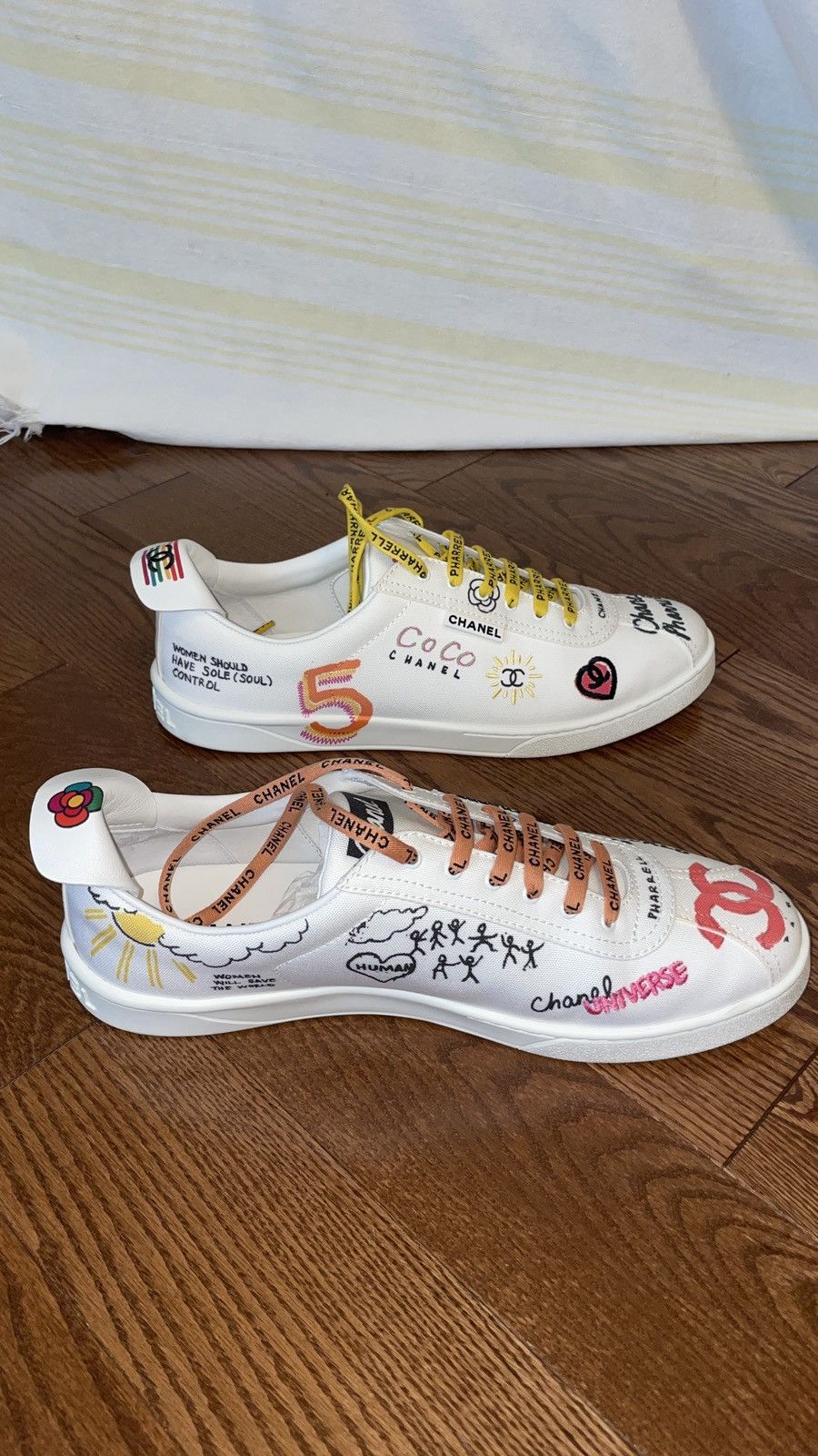 Chanel × Pharrell CHANEL X PHARRELL SNEAKER 46 Size US 13 / EU 46 - 3 Thumbnail
