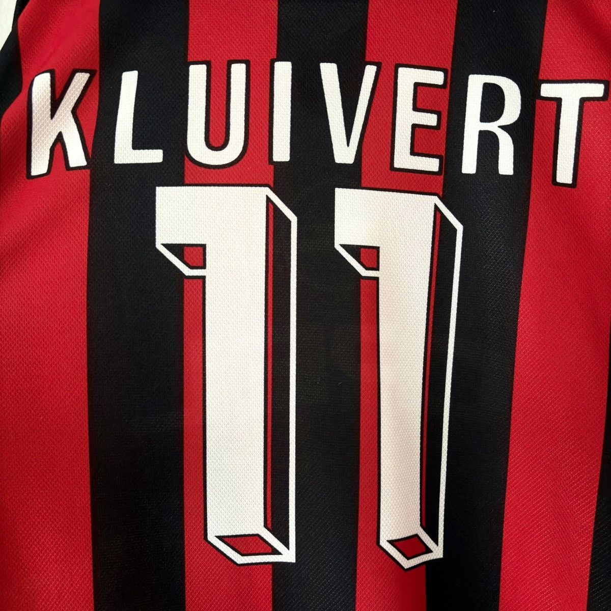 Vintage 1997 1998 AC Milan Italy Kluivert Retro Soccer Jersey Size US XL / EU 56 / 4 - 3 Thumbnail