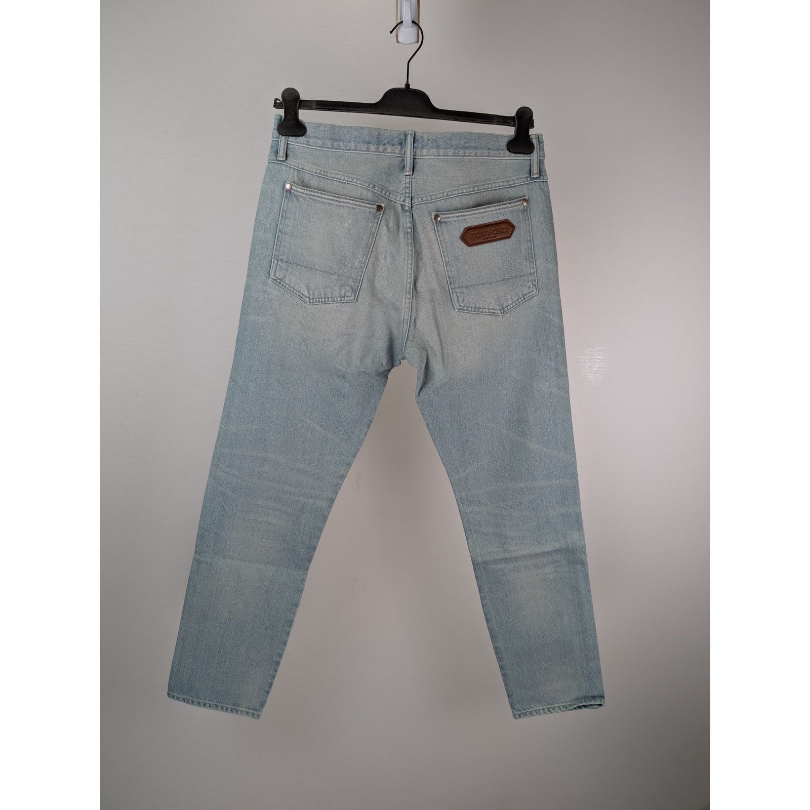 Tom Ford o1rshd1 Tapered Denim Jeans in Blue Size US 32 / EU 48 - 13 Thumbnail