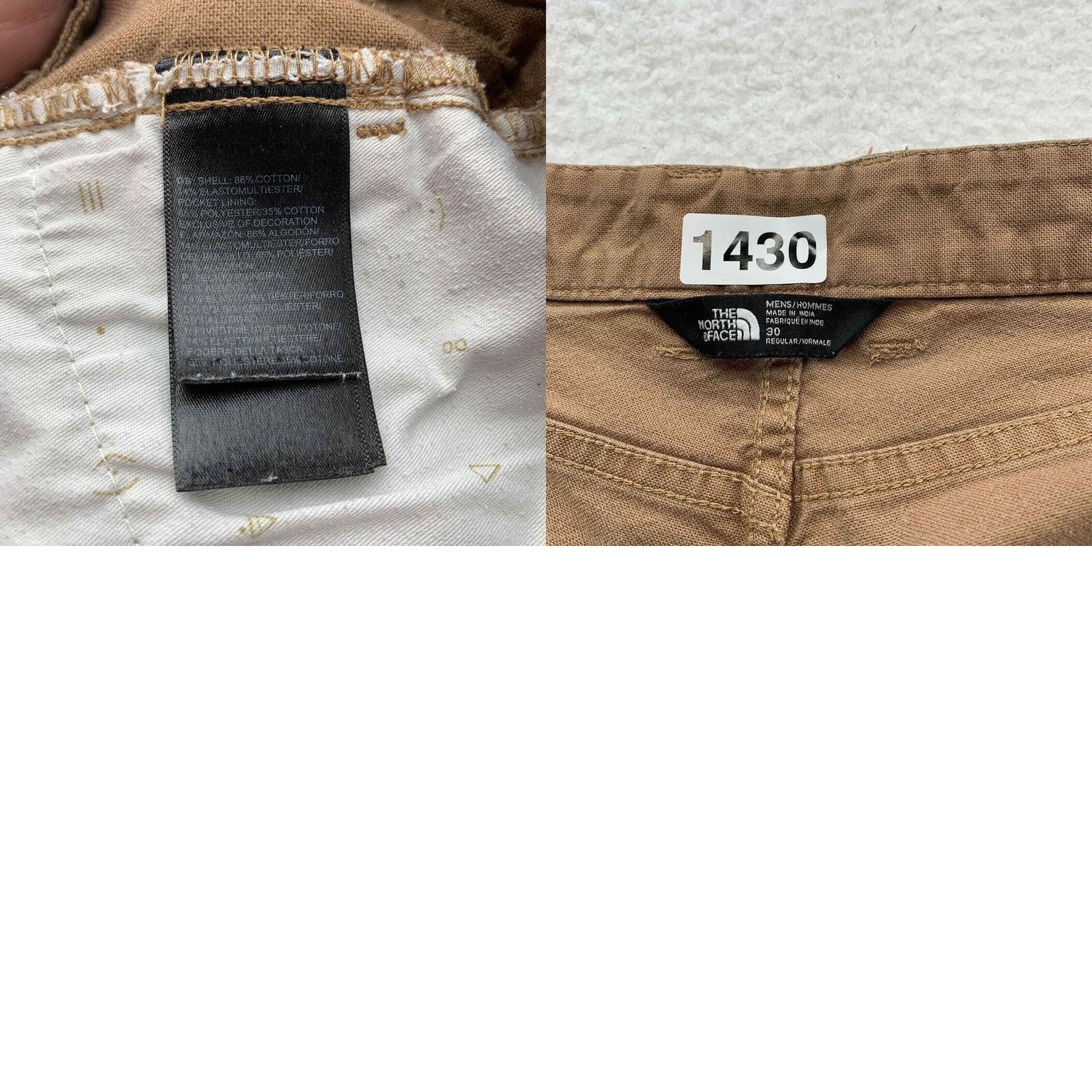 The North Face The North Face Chino Shorts Mens 30 8.5" Zip Pocket Hiking Camping Outdoors Brown Size US 30 / EU 46 - 9 Thumbnail