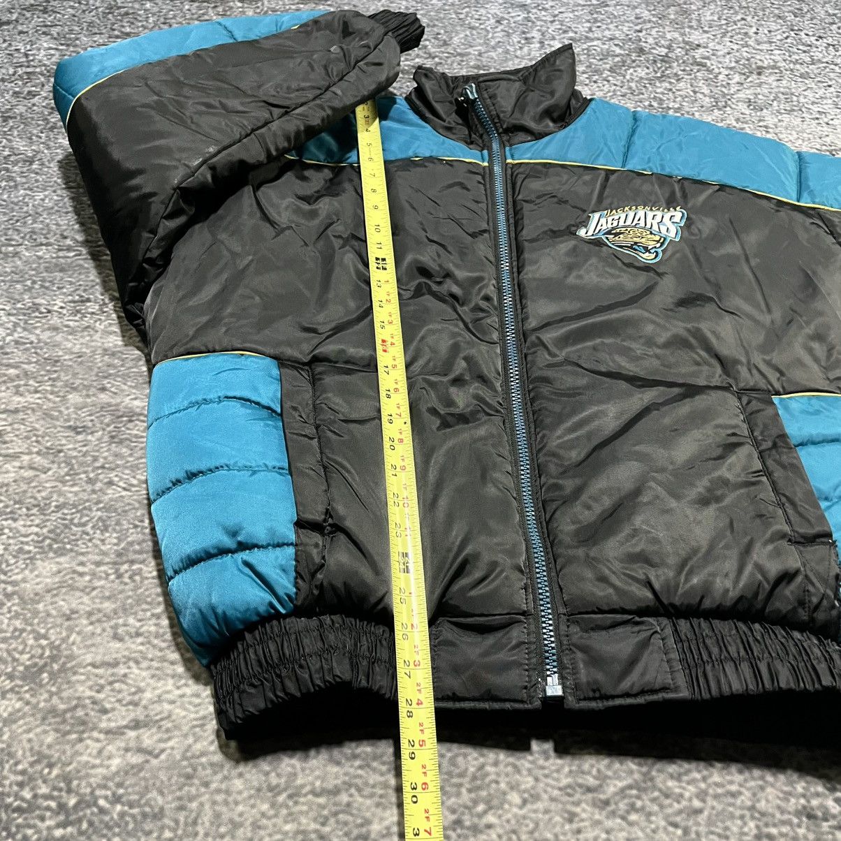 Pro Player VINTAGE 90s JACKSONVILLE JAGUARS PRO PLAYER PUFFER JACKET Size US L / EU 52-54 / 3 - 12 Thumbnail