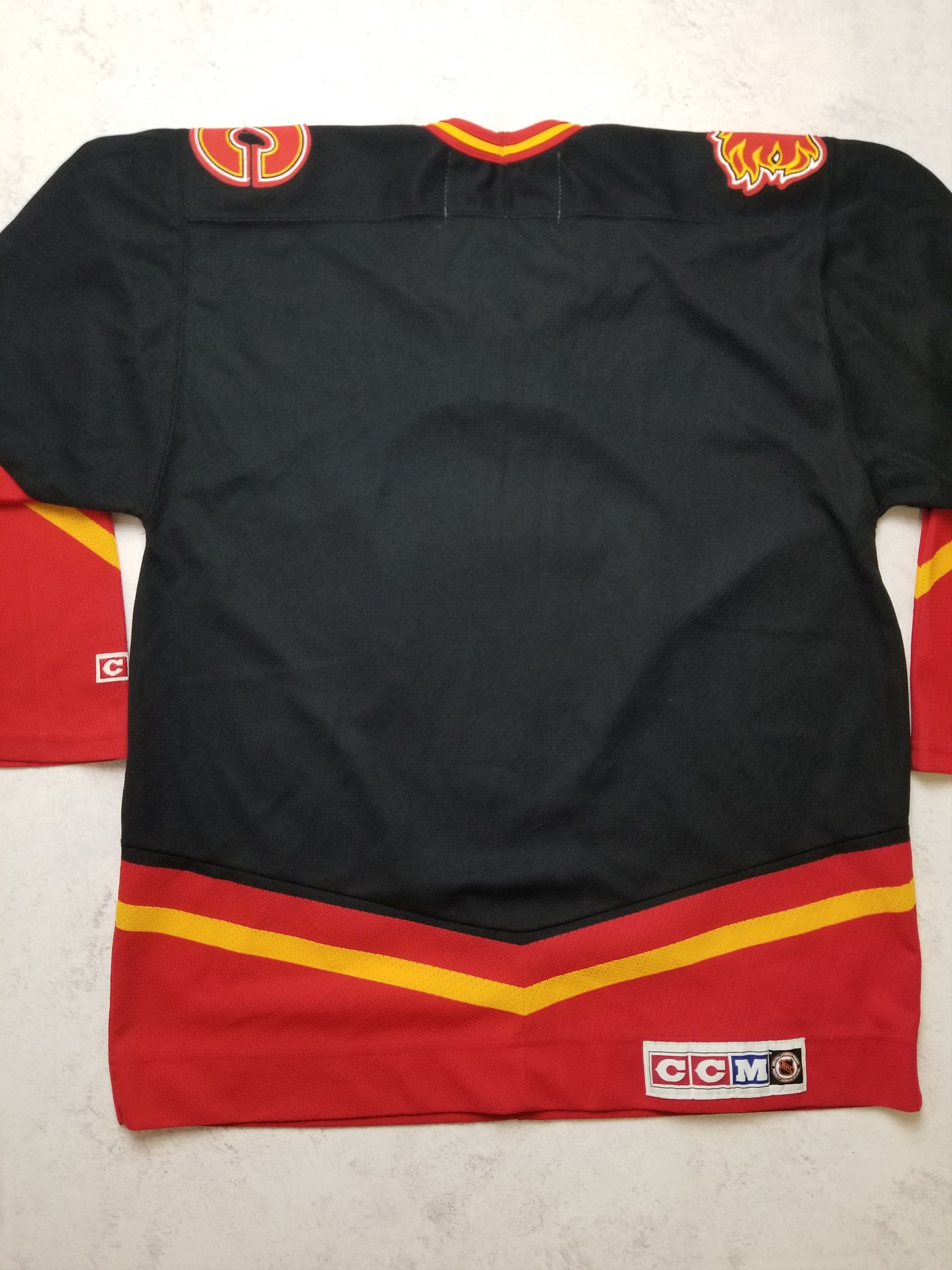 Vintage CCM Calgary Flames Blasty Horse Head Jersey