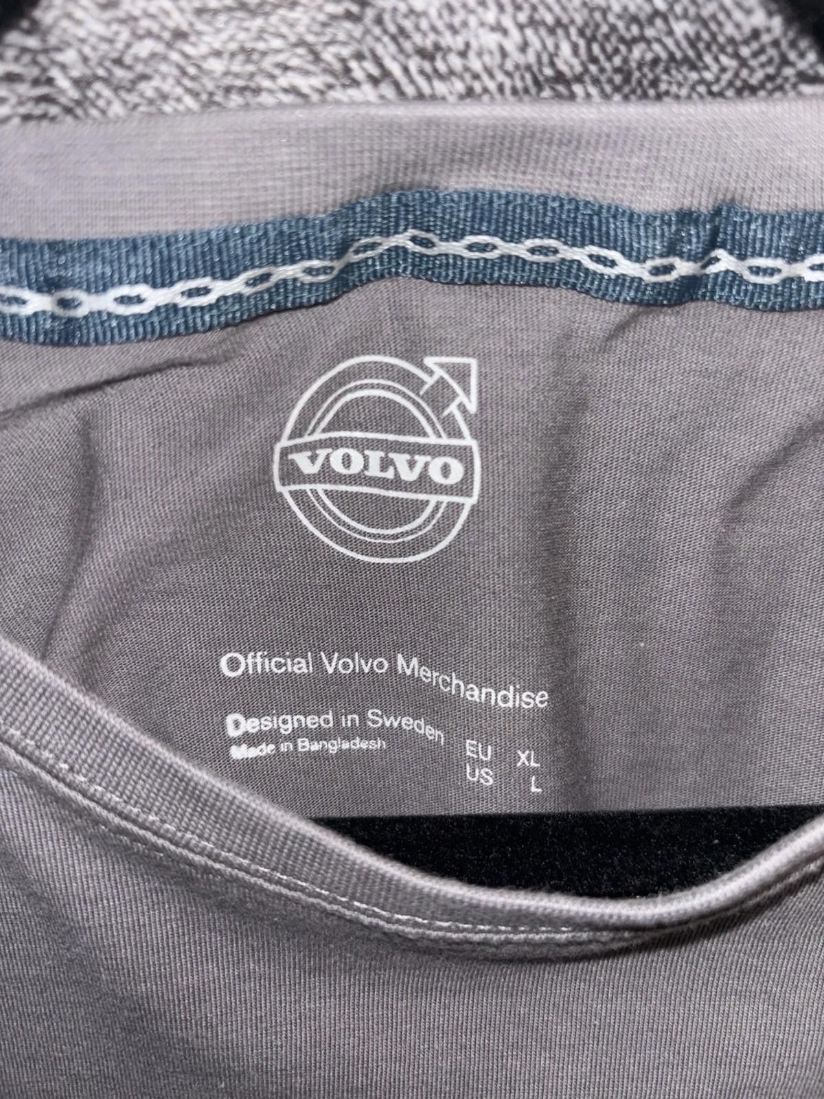 Volcom Volvo Trucks Official Merch T-Shirt Mens XL Gray Graphic Tee Size US XL / EU 56 / 4 - 3 Thumbnail