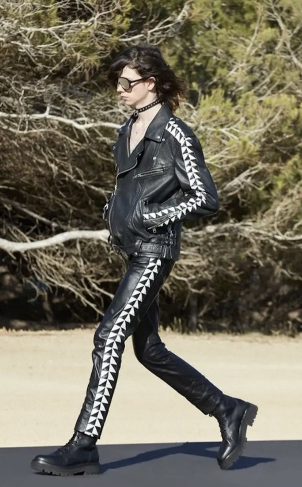 Celine Celine by Hedi SLimane leather jacket. D ring runway SS22 Size US M / EU 48-50 / 2 - 10 Thumbnail