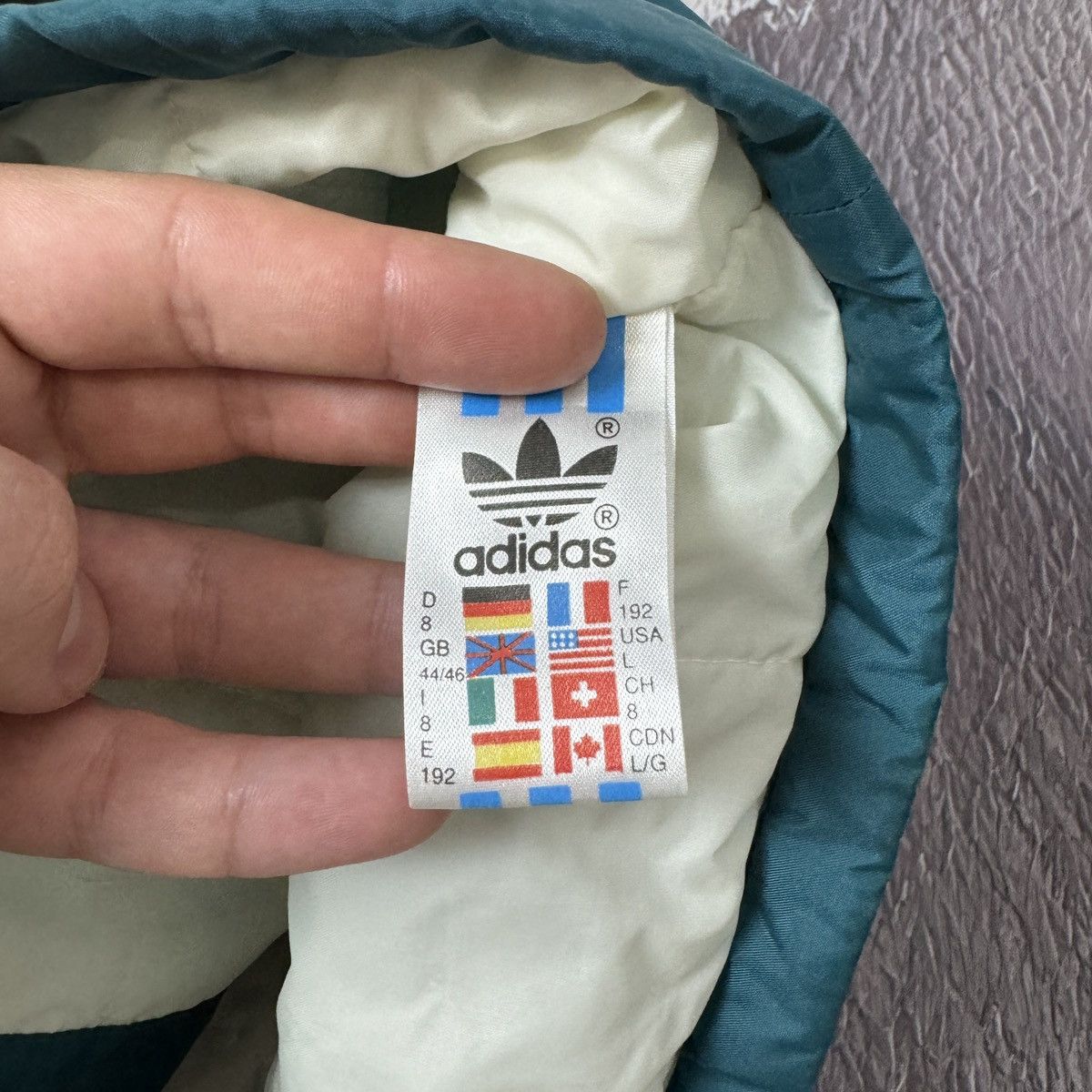 Adidas Adidas vintage 90s rare green puffer jacket Size US L / EU 52-54 / 3 - 14 Thumbnail