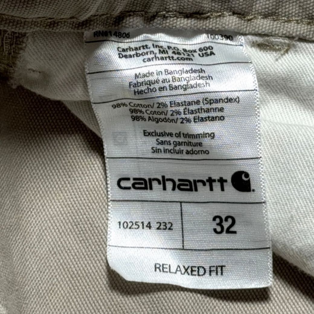 Carhartt Carhartt Shorts Mens 32 Brown Rugged Flex Relaxed Carpenter Workwear Utility Bermuda Size US 32 / EU 48 - 4 Thumbnail