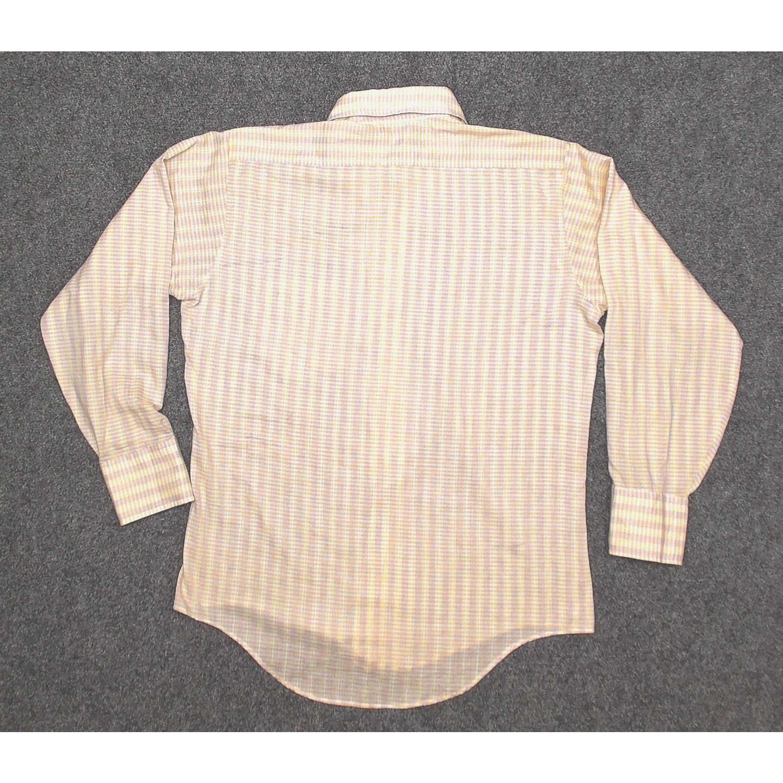 Vintage Vintage 70s Manhattan Custom Pastel Plaid V-Taper Shirt L Size US L / EU 52-54 / 3 - 5 Thumbnail