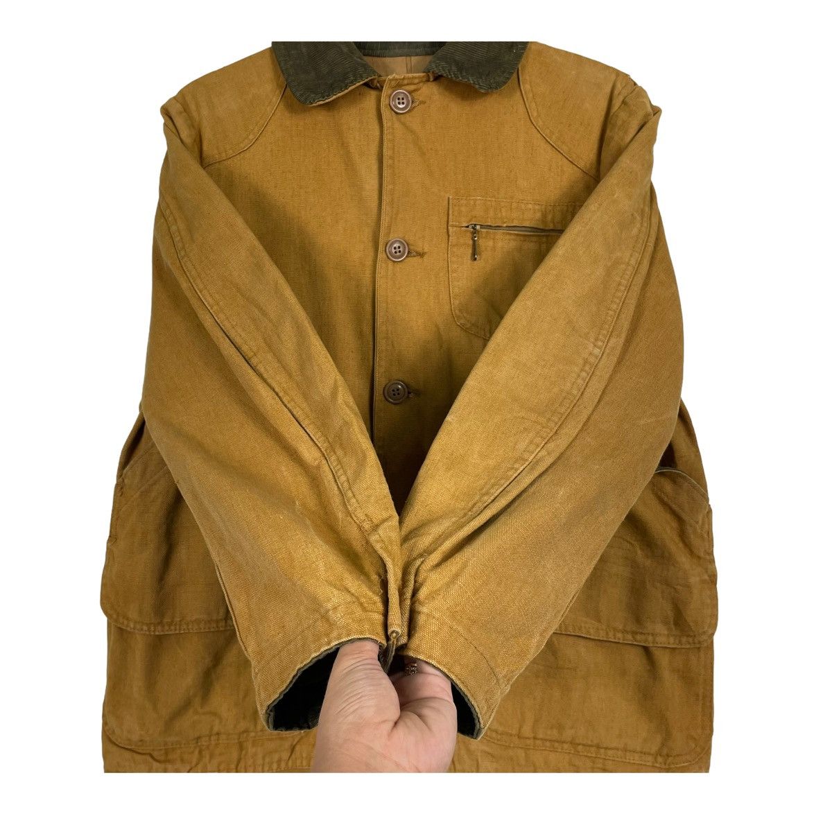 L.L. Bean × The Workers Club × Vintage 💥LL BEAN HUNTING DUCK CANVAS CHORE VINTAGE JACKET Size US L / EU 52-54 / 3 - 7 Thumbnail