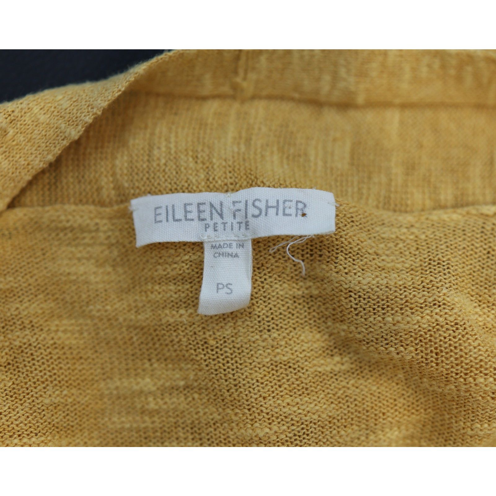 Eileen Fisher EILEEN FISHER Cotton Linen Open Front Long Cardigan Sz PS Size S / US 4 / IT 40 - 5 Thumbnail