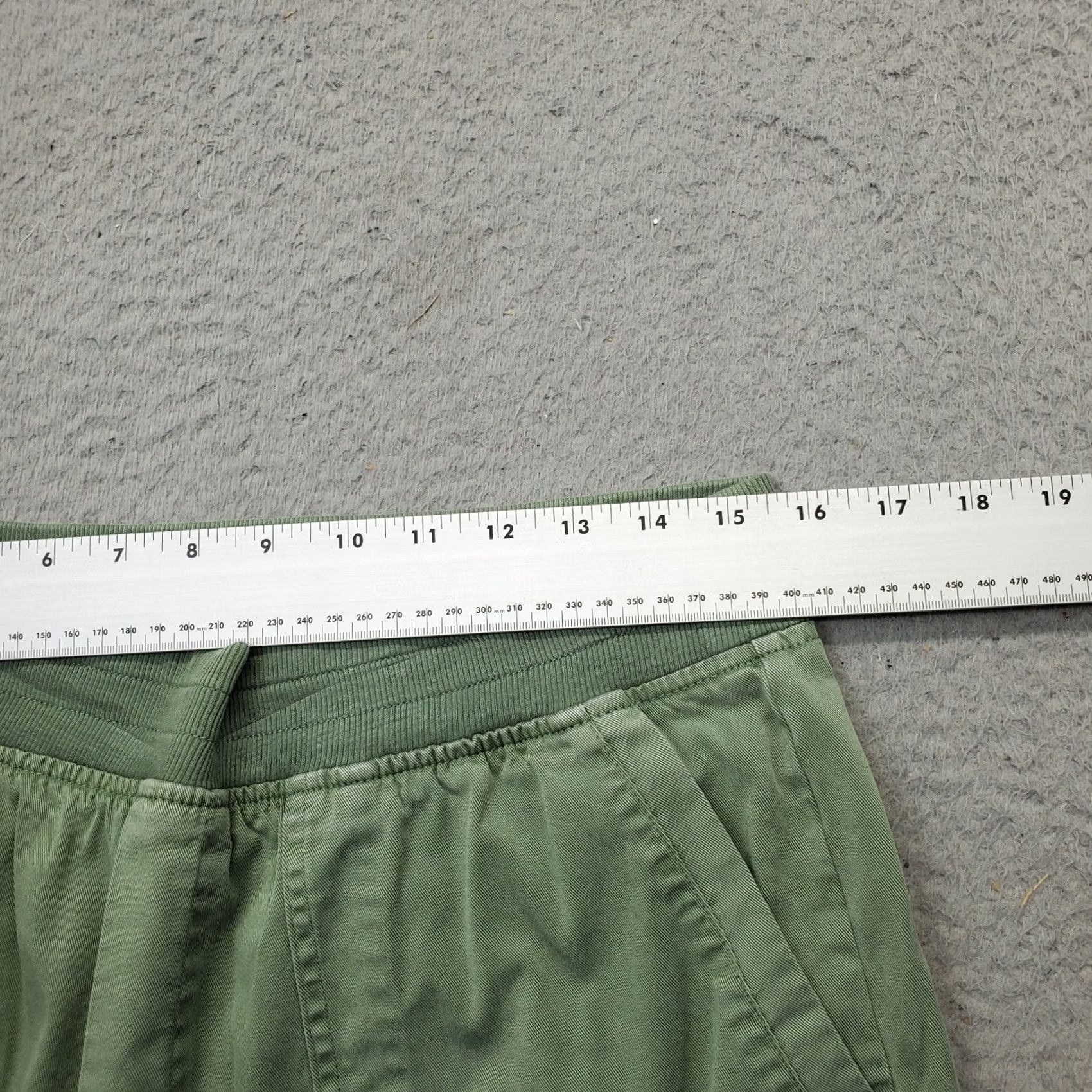 Soft Surroundings Soft Surroundings Pull On Pants Womens M Green Straight Leg Elastic Waist Pockets Shirt? Size 32" / US 10 / IT 46 - 5 Thumbnail