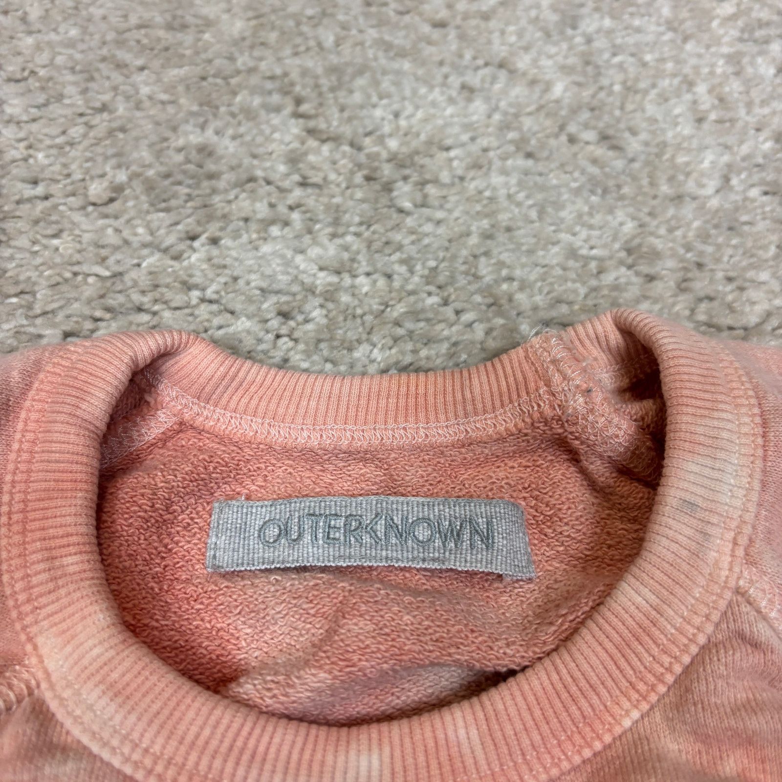 Outerknown Outerknown Sur Tie-Dye Petal Hemp Blend Sweatshirt Small Size US S / EU 44-46 / 1 - 4 Thumbnail