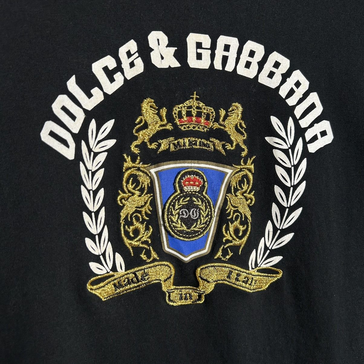 Dolce & Gabbana Vintage Docle and Gabbana Logo Long Sleeve T Shirt Size S / US 4 / IT 40 - 2 Thumbnail