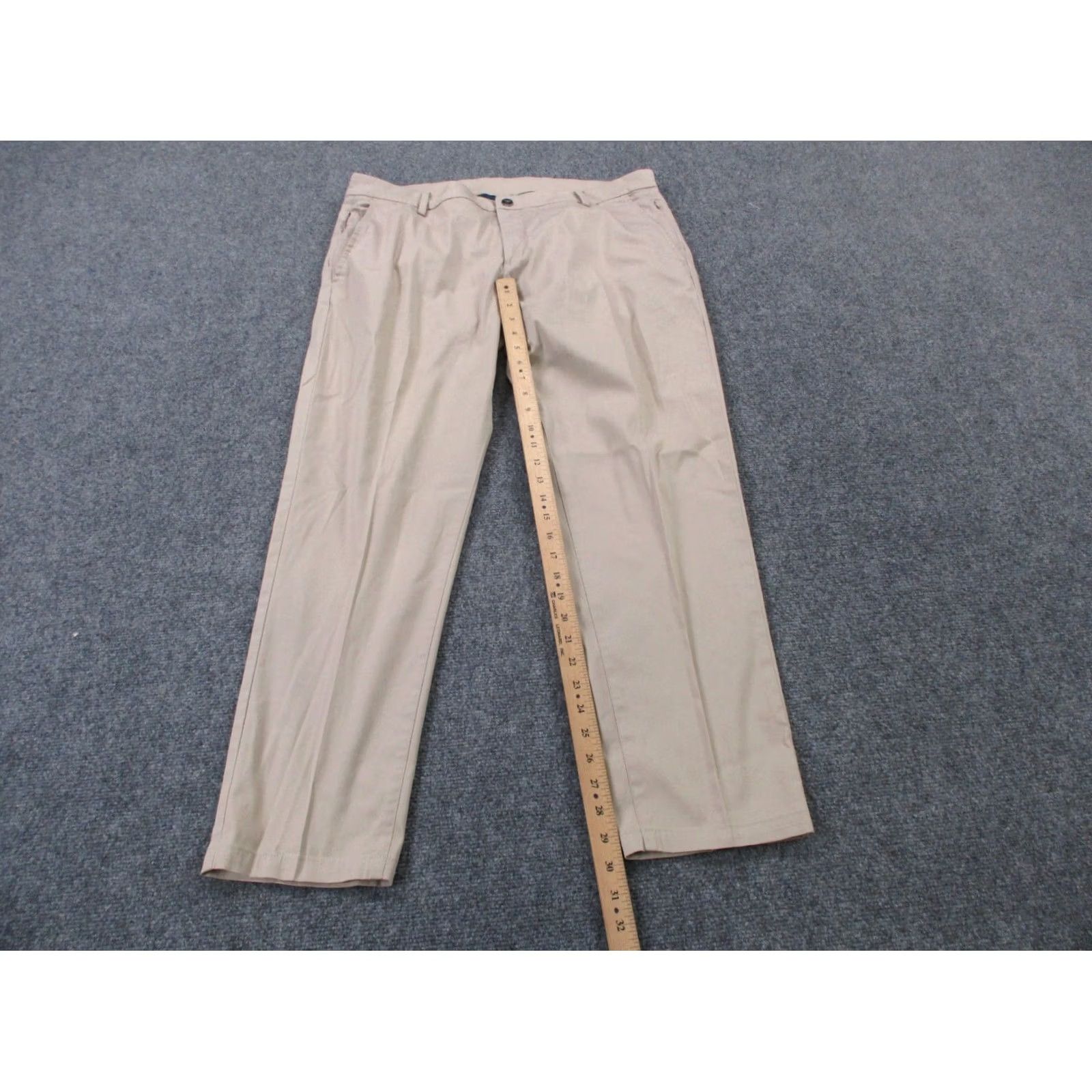 Vintage Bird Dog Pants Mens 36 X 30 Beige Chino Stretch Khaki Golf Classic Business Size US 36 / EU 52 - 3 Thumbnail
